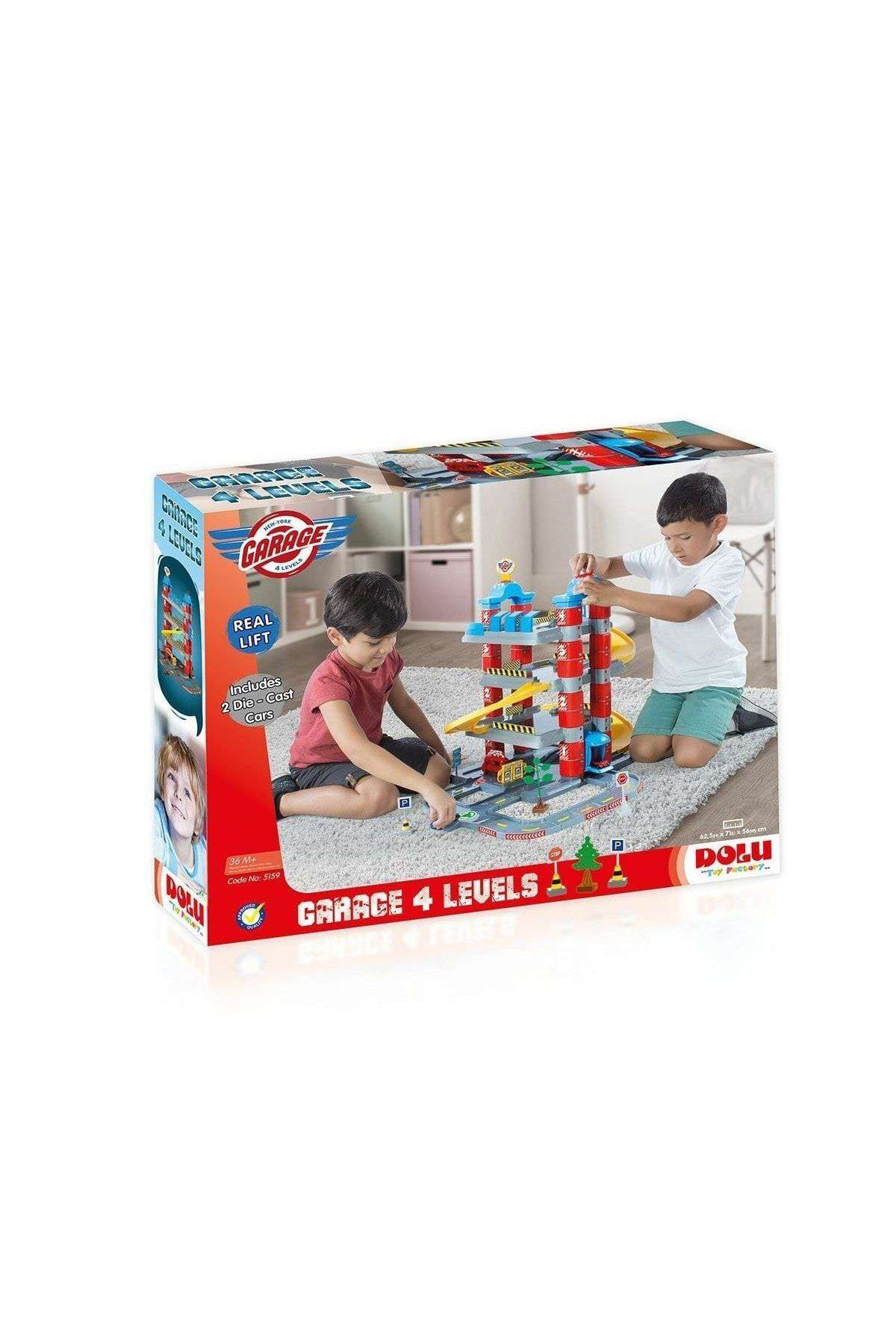 Dolu Oyuncak 5159 4 Katli Garaj