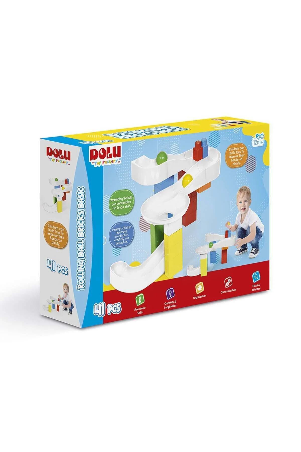 5162 Eğitici Top Yuvarlama Blokları -Dolu Oyuncak