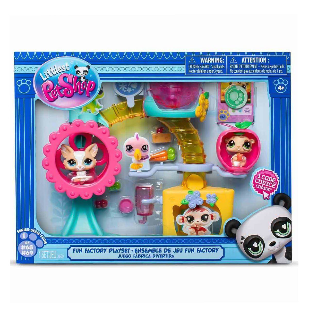 5196 Littlest Pet Shop Minişler Eğlence Fabrikası Oyun Seti S1 -S