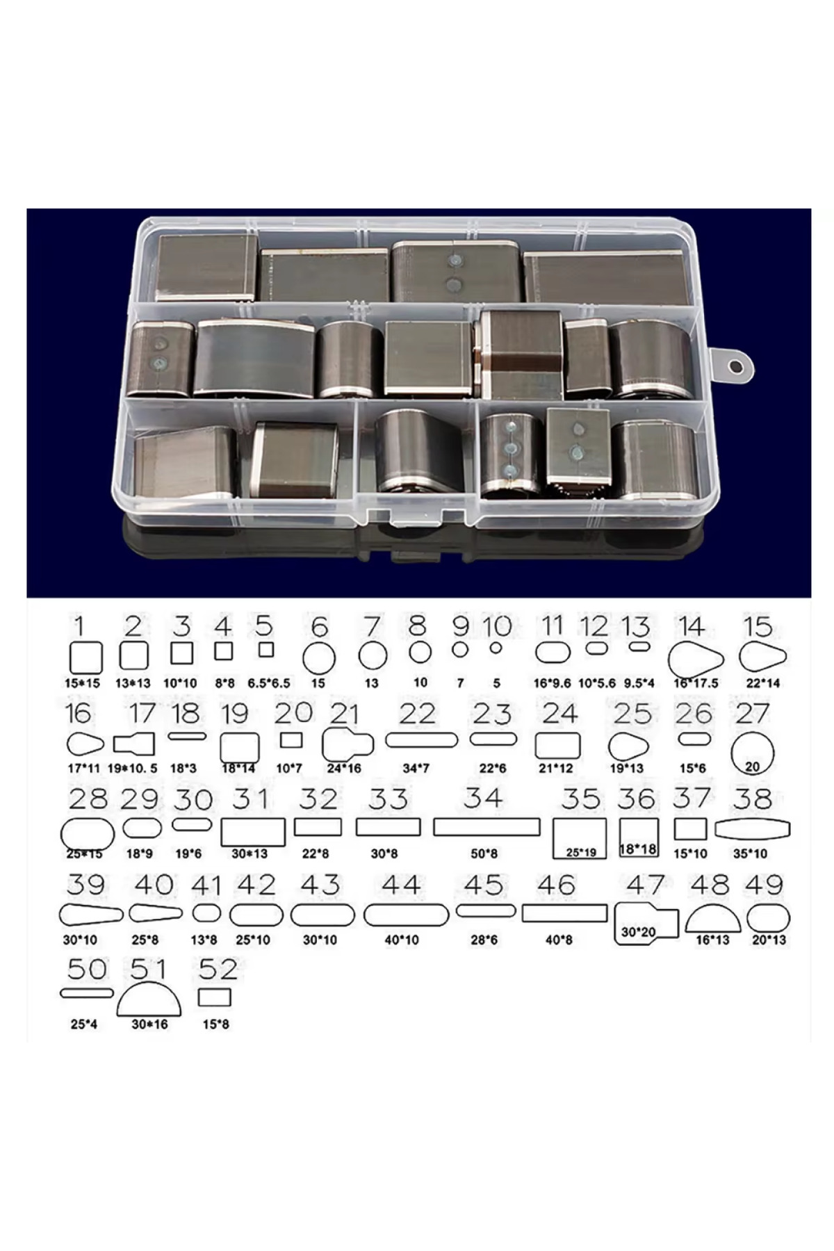 Tuhafiyecimiz 52 Parça Şekilli Delici, Desen Çizici, Oval Yuvarlak Kare Delgeç, Tuhafiyecimiz 52 Parça Şekilli Delici, Desen Çizici, Oval Yuvarlak Kare Delgeç,