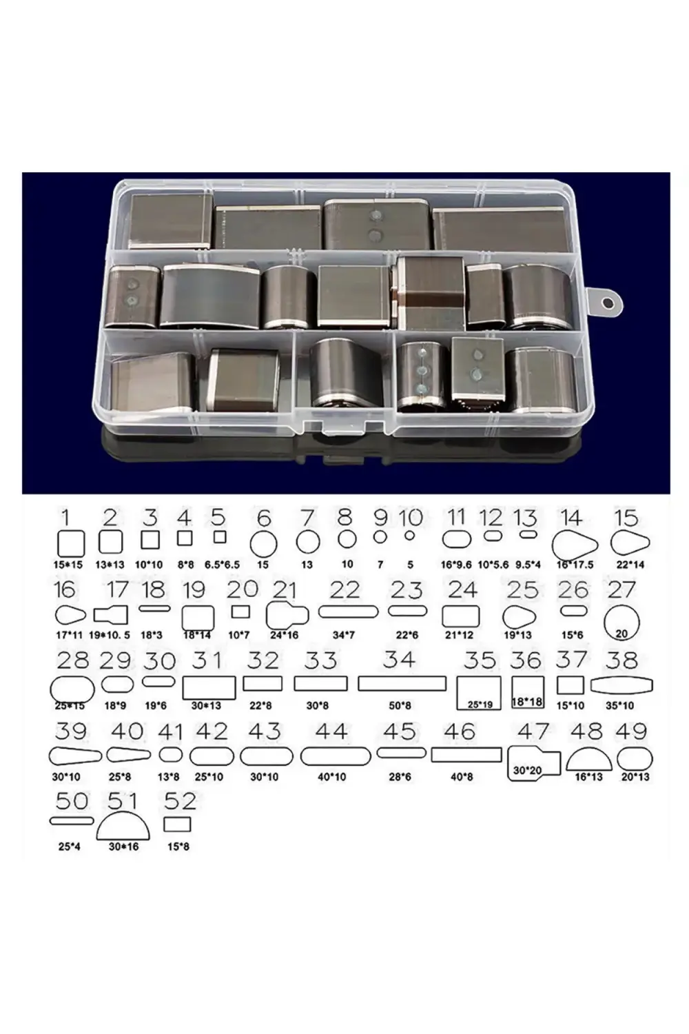 Tuhafiyecimiz 52 Parça Şekilli Delici, Desen Çizici, Oval Yuvarlak Kare Delgeç, Tuhafiyecimiz 52 Parça Şekilli Delici, Desen Çizici, Oval Yuvarlak Kare Delgeç,