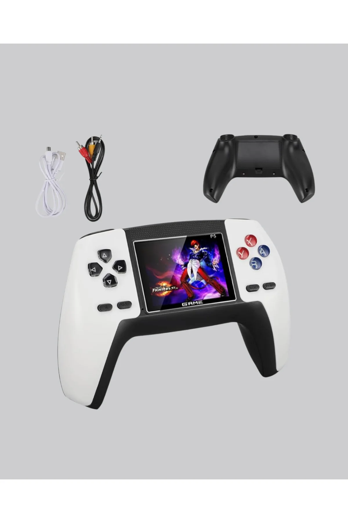 520 Klasik Oyunlu P5™ ControllerView Retro Konsol – Şarjlı, AV Gi 520 Klasik Oyunlu P5™ ControllerView Retro Konsol – Şarjlı, AV Gi