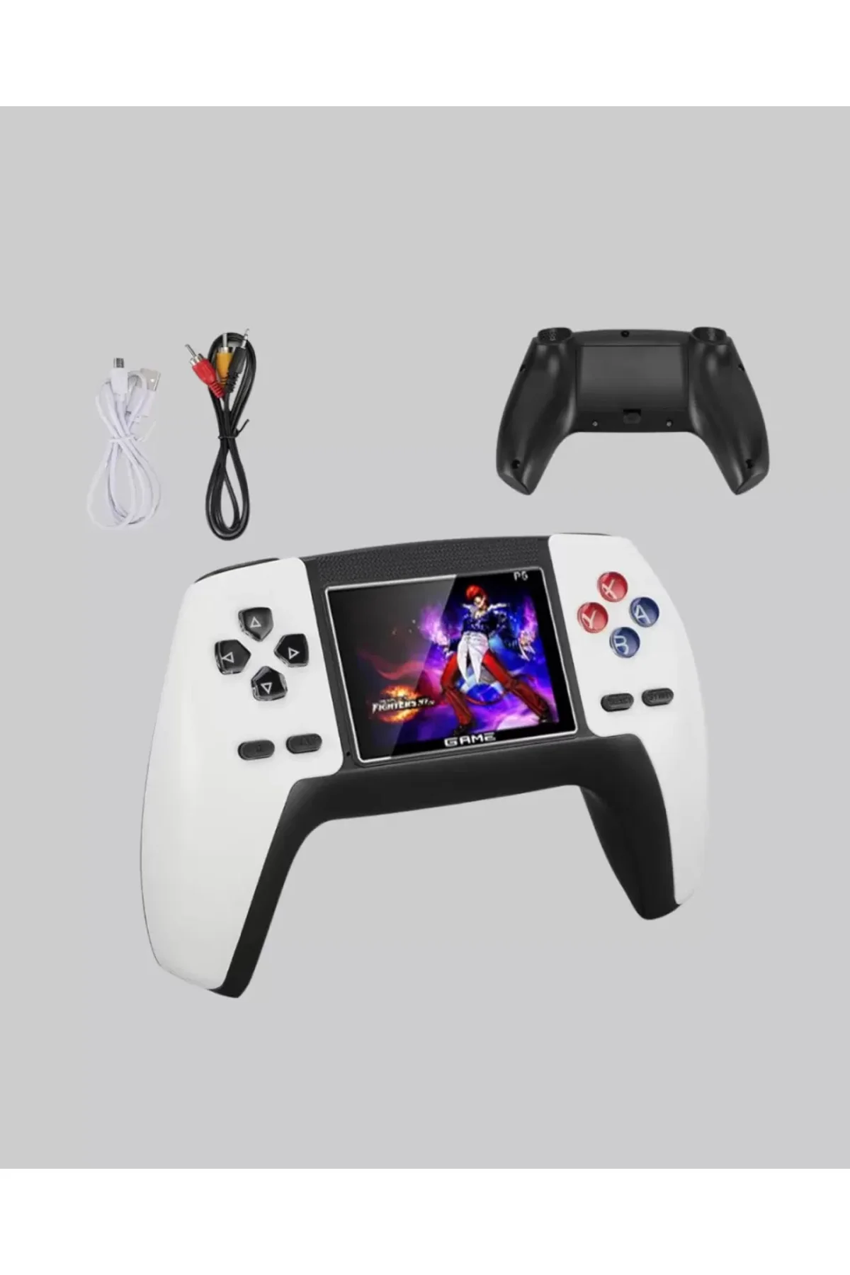 520 Klasik Oyunlu P5™ ControllerView Retro Konsol – Şarjlı, Ergon