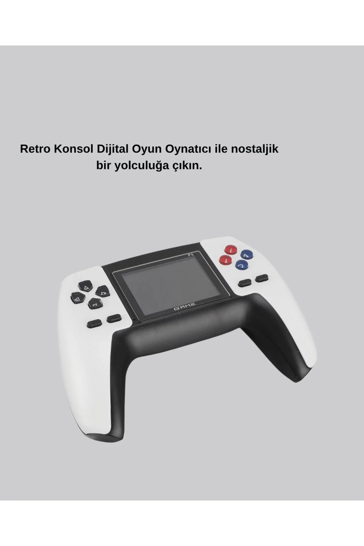 520 Klasik Oyunlu P5™ ControllerView Retro Konsol – Şarjlı, AV Gi 520 Klasik Oyunlu P5™ ControllerView Retro Konsol – Şarjlı, AV Gi