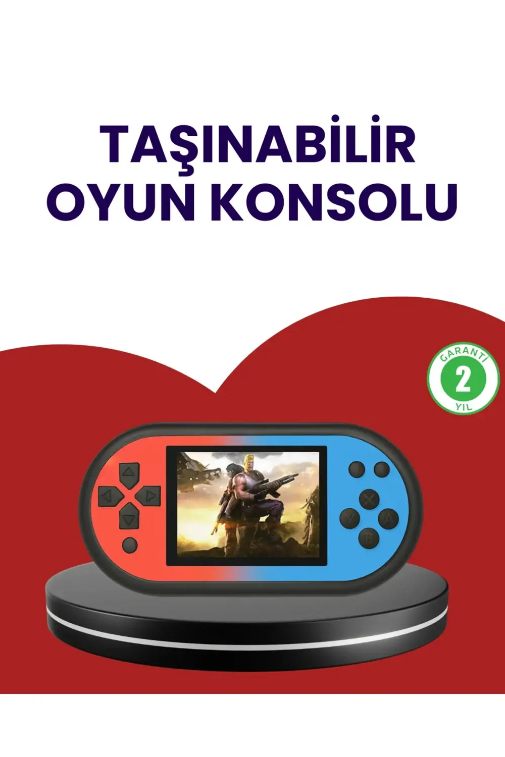520 Oyunlu El Oyun Konsolu TV Bağlantılı HD LCD Ekranlı