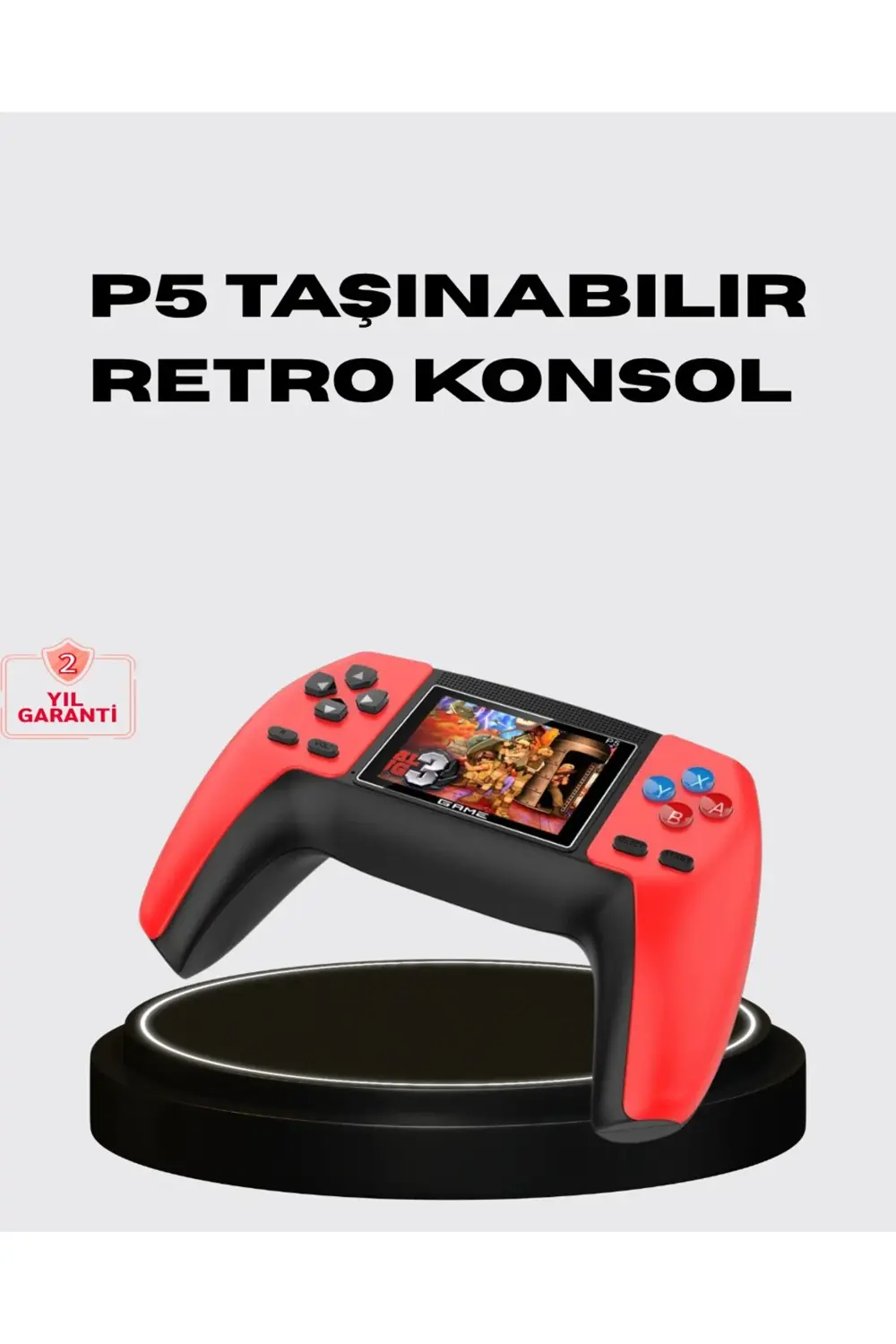 520 Oyunlu Retro Gamepad – Nostaljik Eğlenceyi Her Yere Taşı