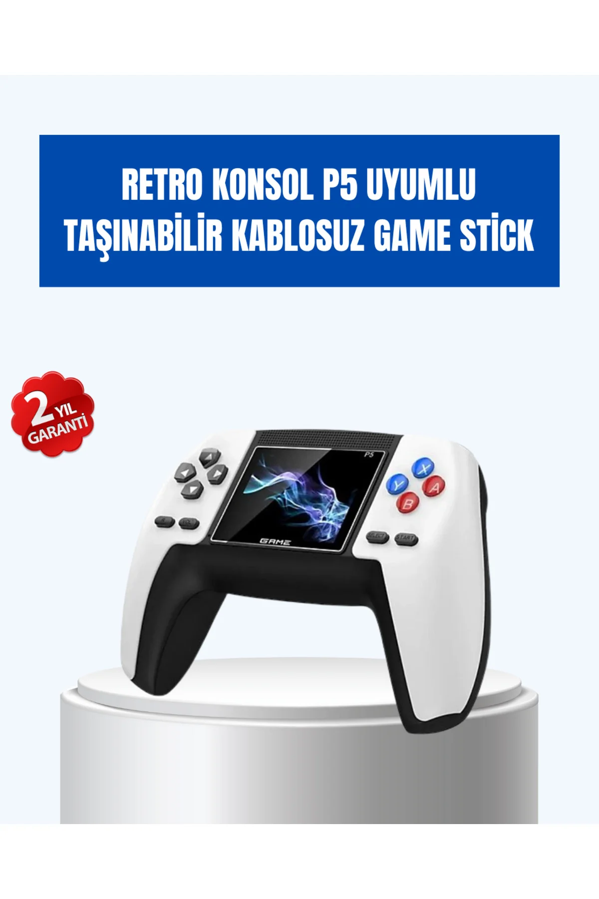 520 Oyunlu Taşınabilir Retro Oyun Konsolu | P5 GamePad