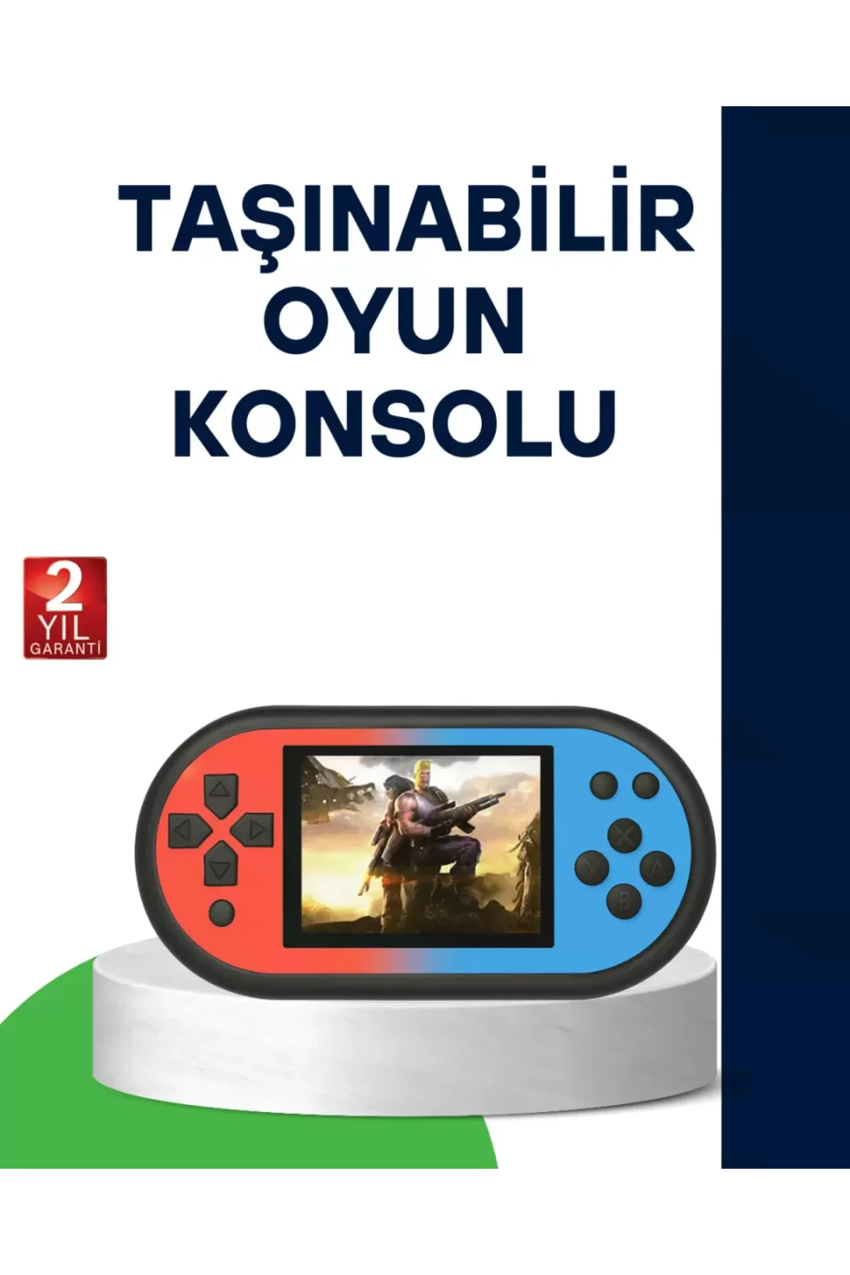 520 Oyunlu Taşınabilir Oyun Konsolu HD Ekranlı Retro Eğlence