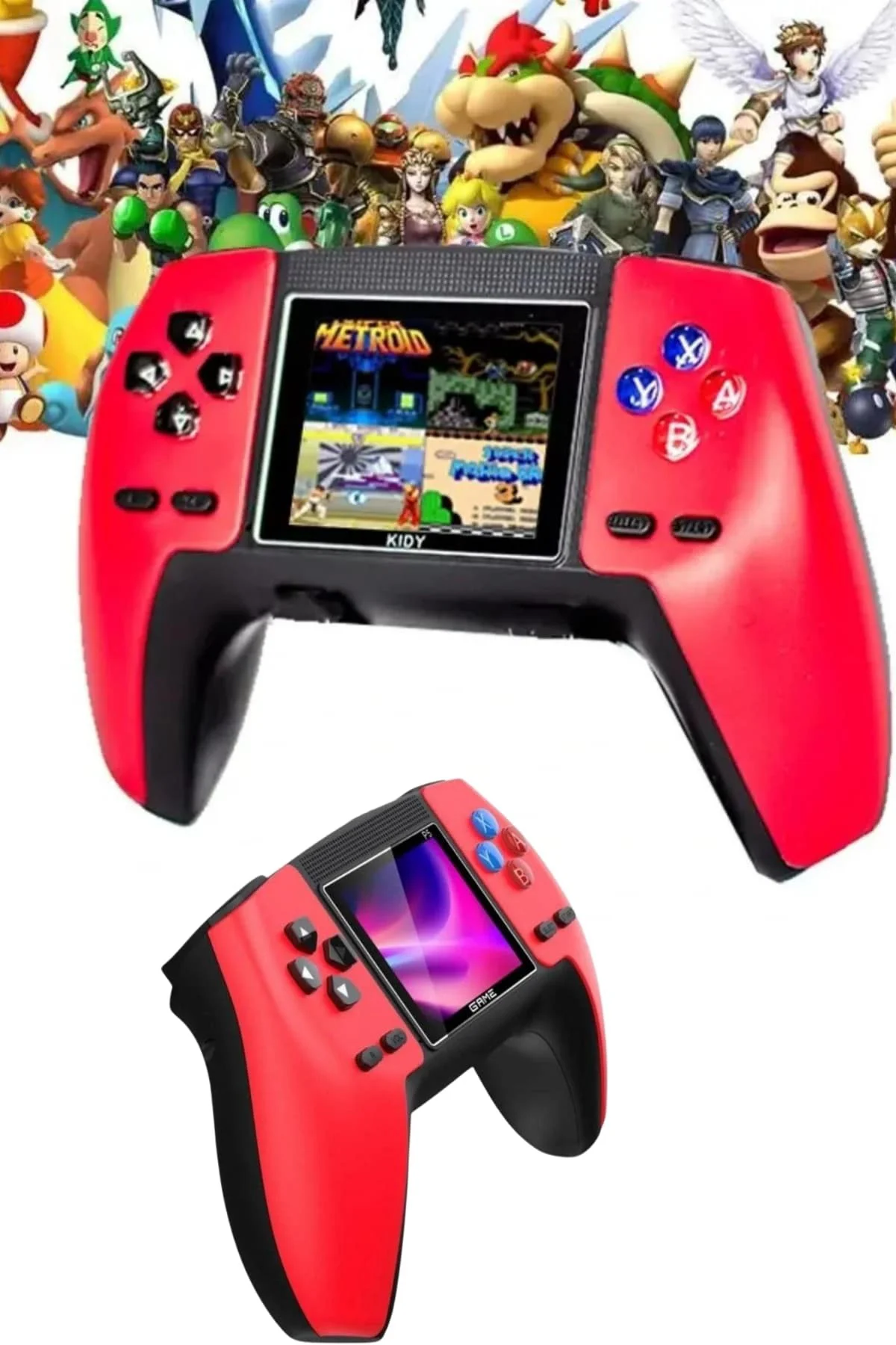 520 Retro Oyunlu El Konsolu Atari Oyun Konsolu Taşınabilir - Lisi