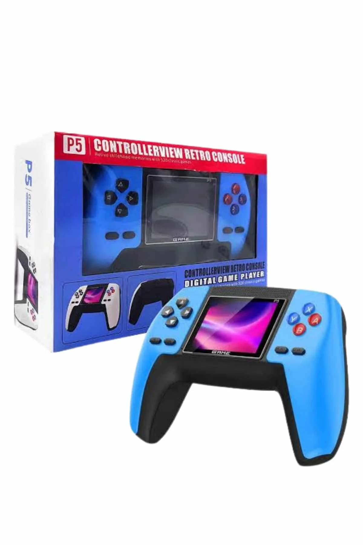 520 Retro Oyunlu El Konsolu Atari Oyun Konsolu Taşınabilir - Lisi