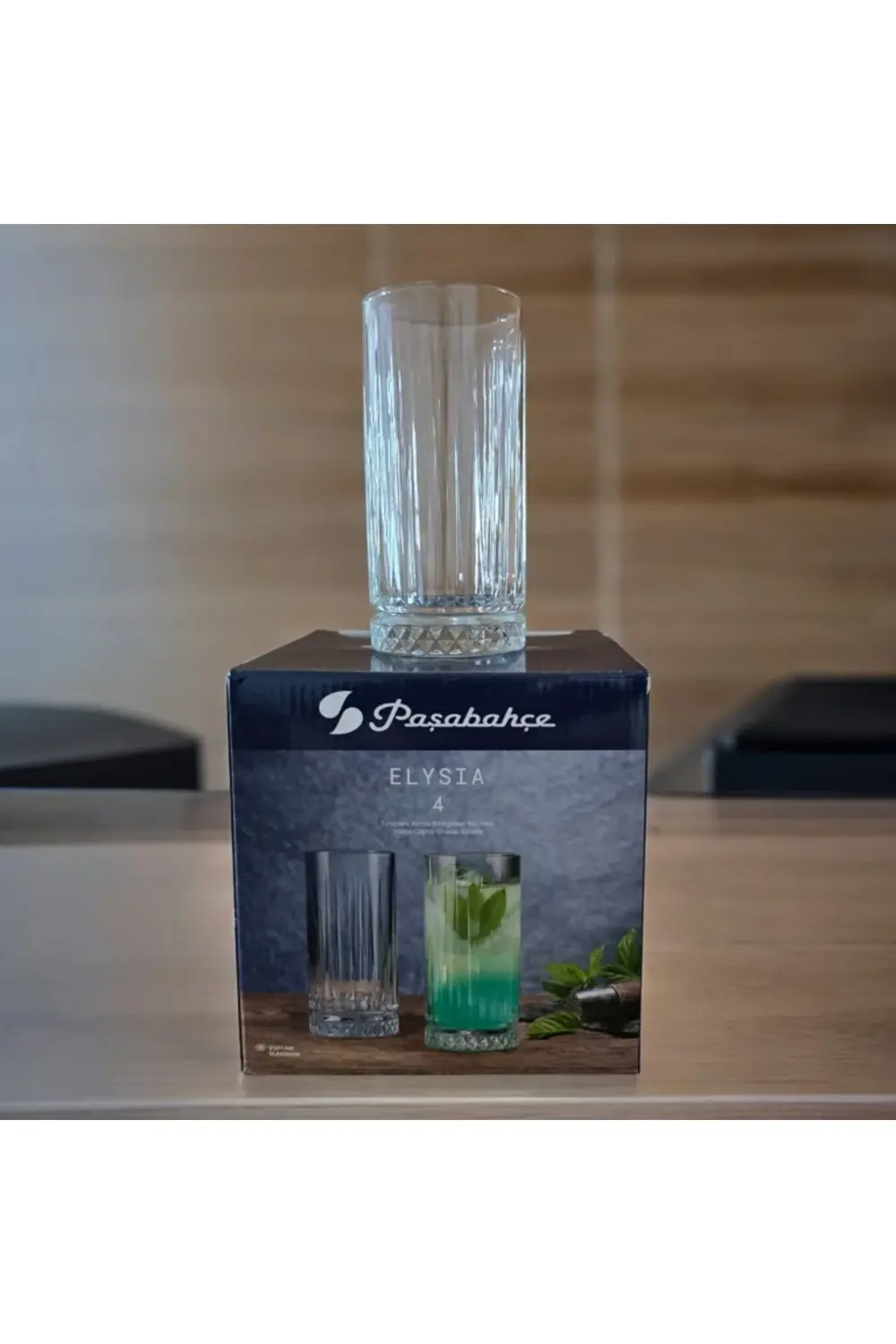 520125 Elysia Su ve Meşrubat Bardağı 280 cc 4'lü
