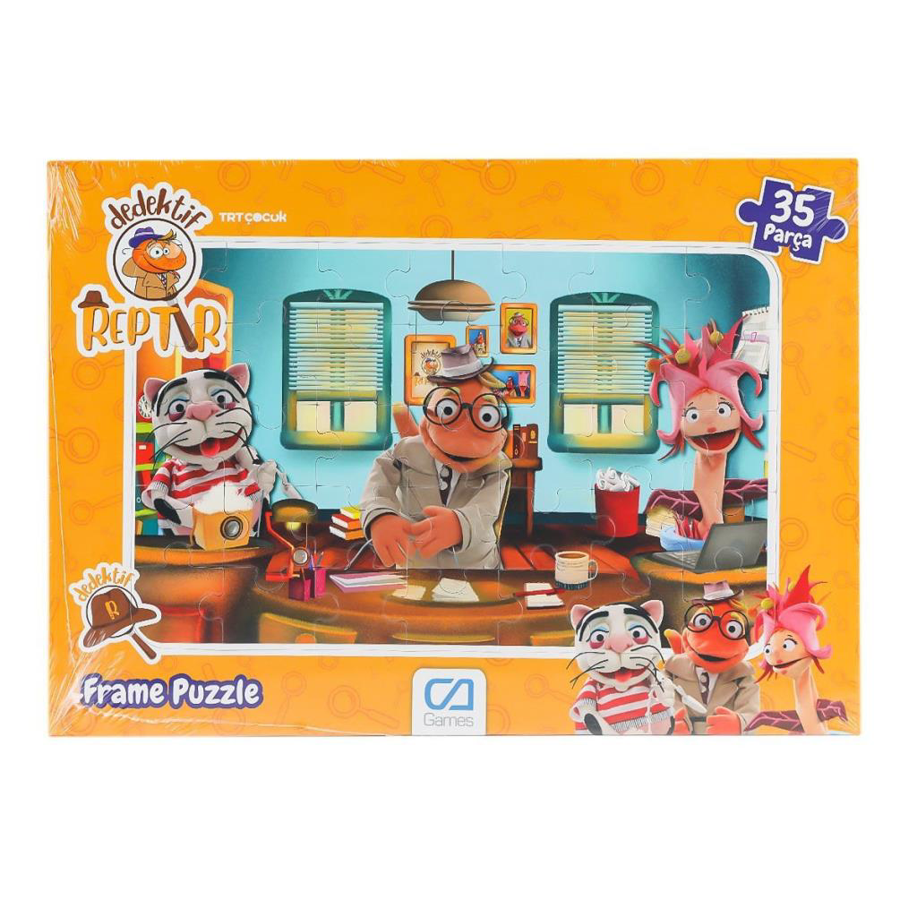 5208 ktif Reptır Frame Puzzle 35 Parça -CA Games 5208 ktif Reptır Frame Puzzle 35 Parça -CA Games