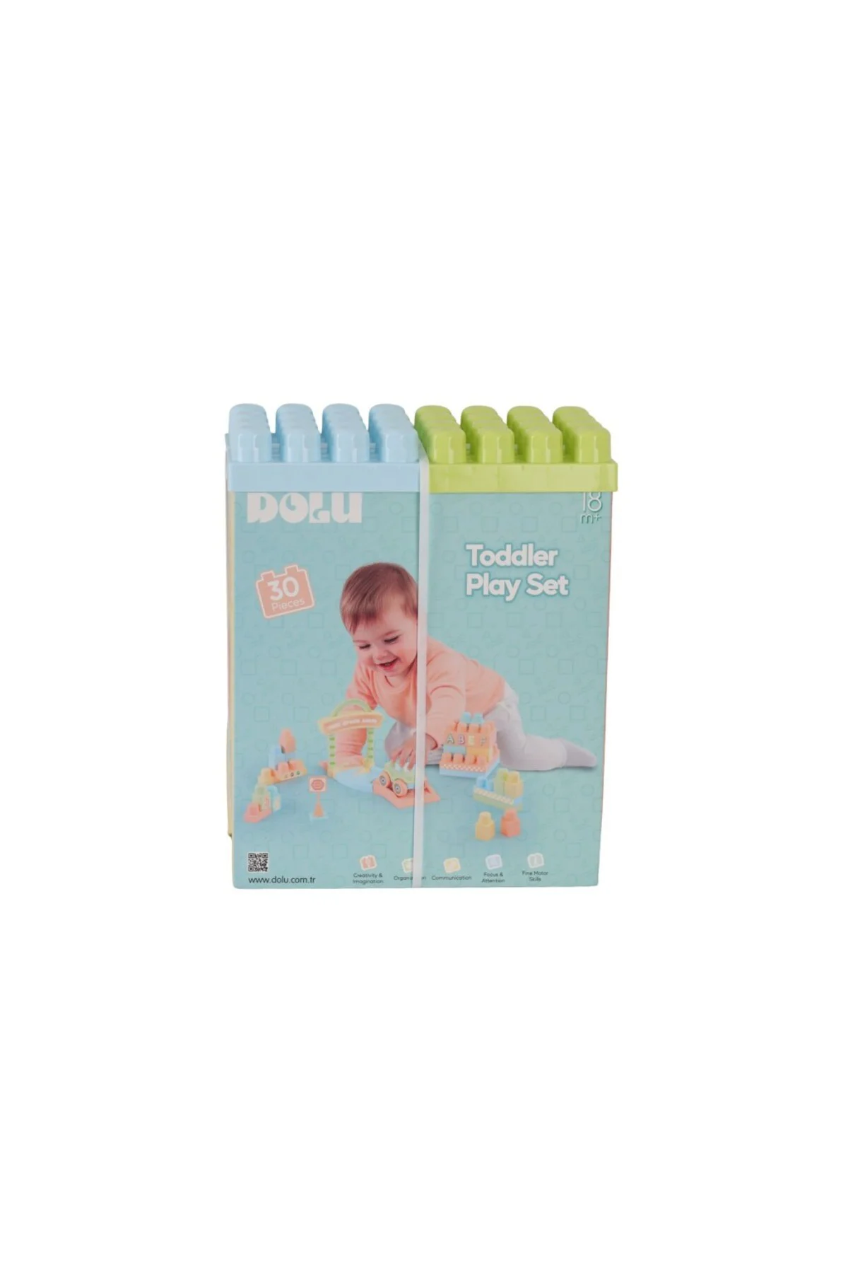 5218 OYUNCAK YOL VE BLOK SET 30 PCS