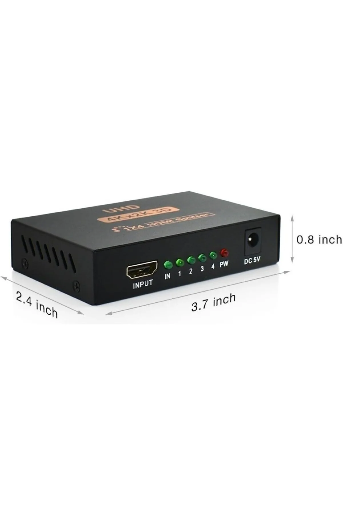 5234 4 Port Uhd 4k Hdmi Switch Ekran Monitör Splitter Çoklayıcı Ç