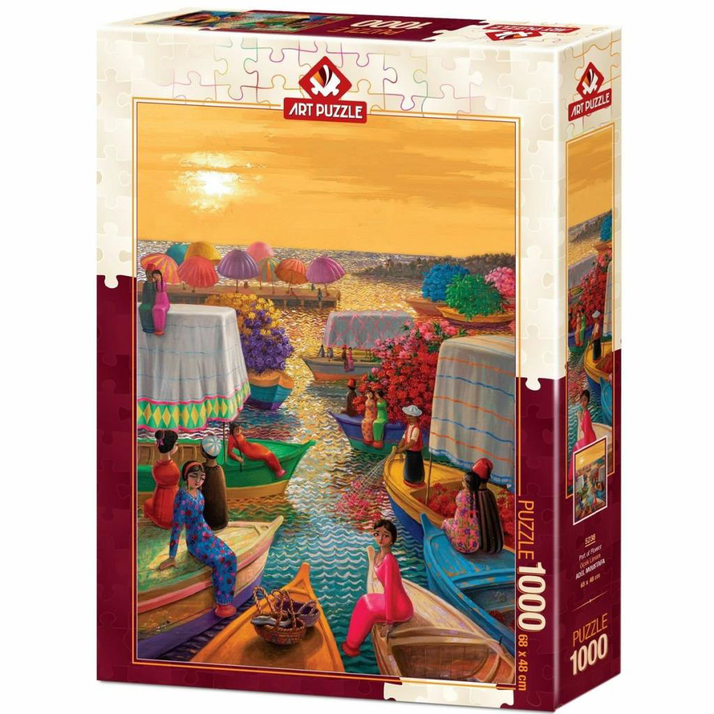 5238 Çiçek Limanı 1000 Parça - Art Puzzle 5238 Çiçek Limanı 1000 Parça - Art Puzzle