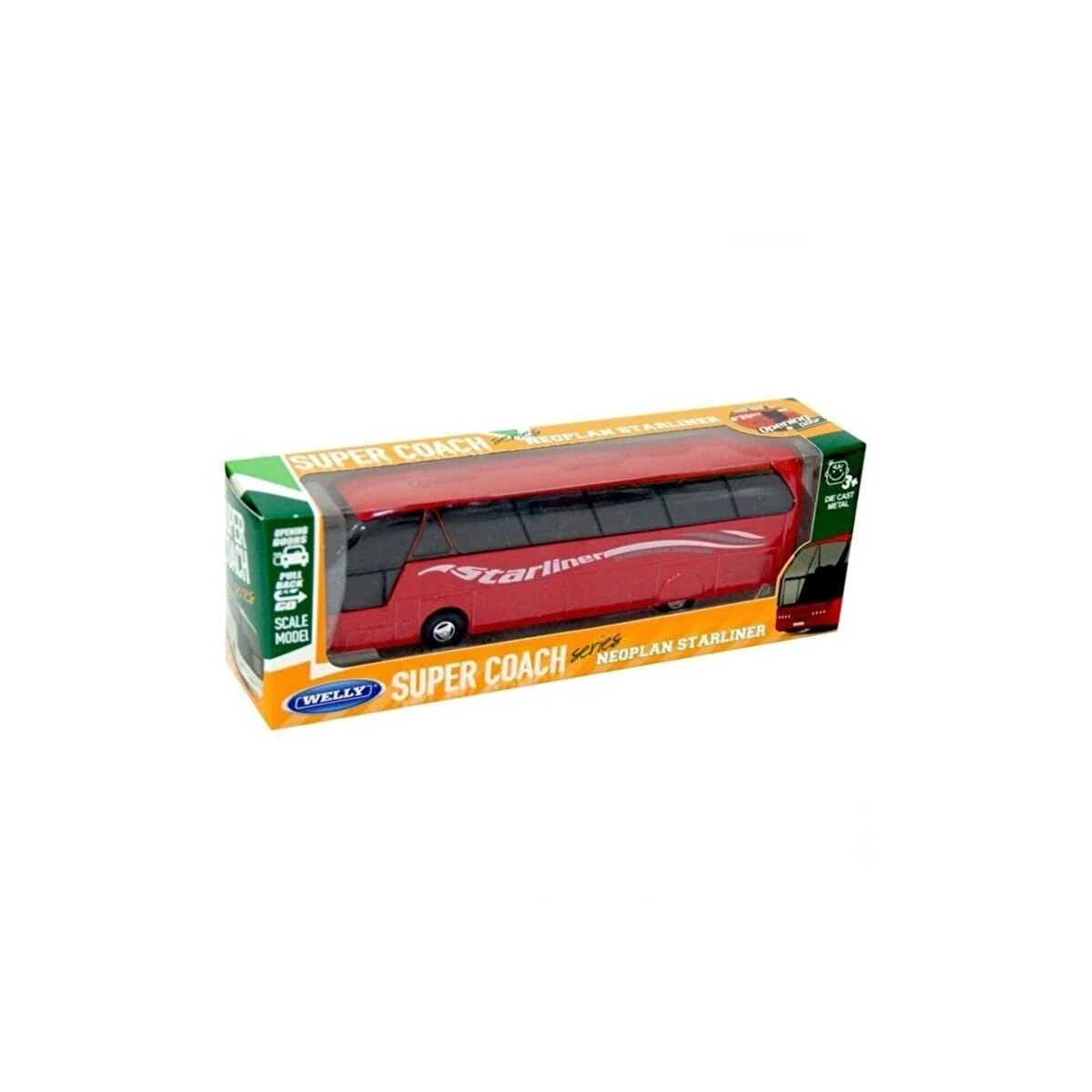 52390 WELLY DIE CAST PULL BACK NEOPLAN ST 96
