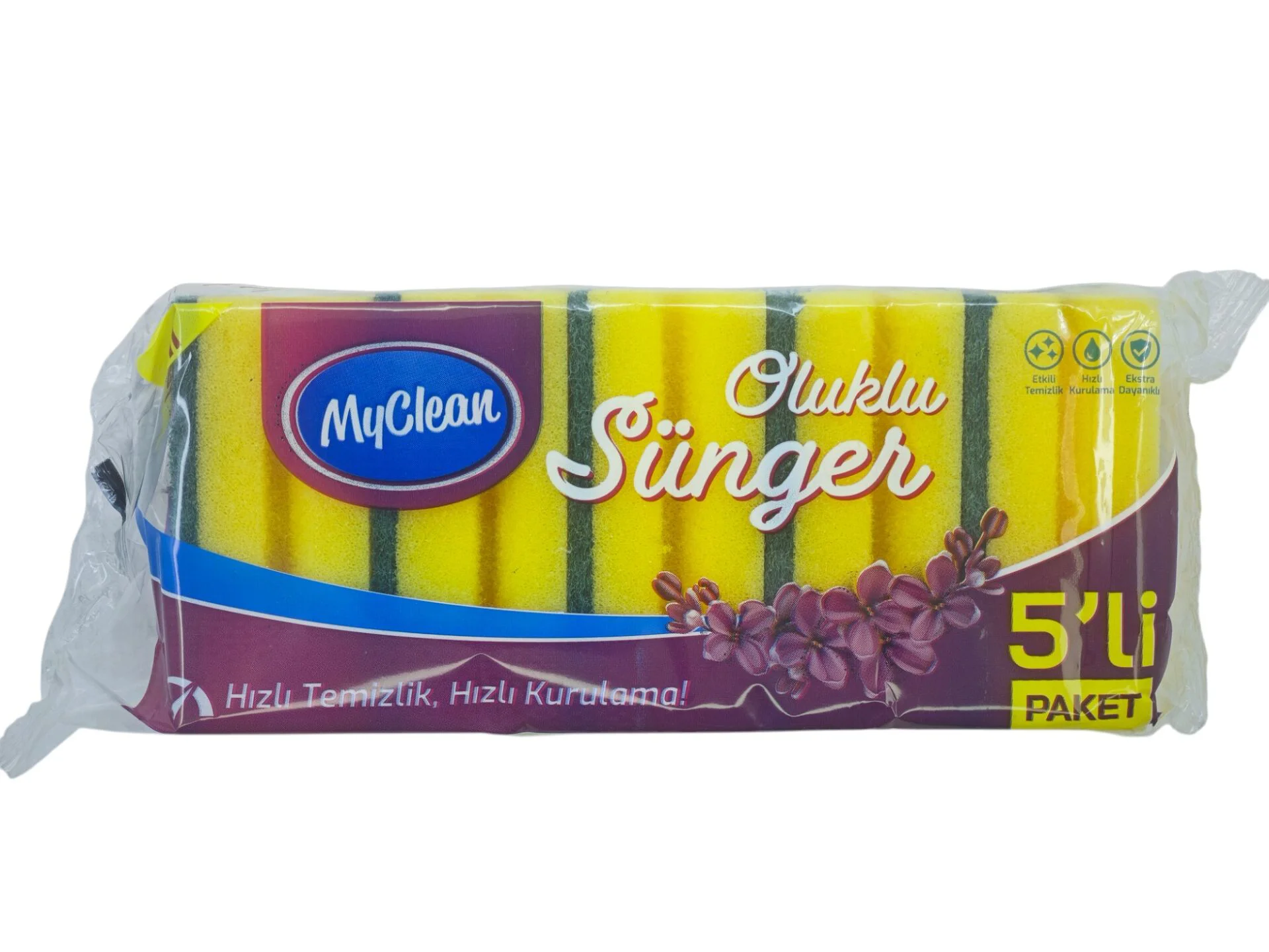 528464   MyClean 5li Oluklu Sünger