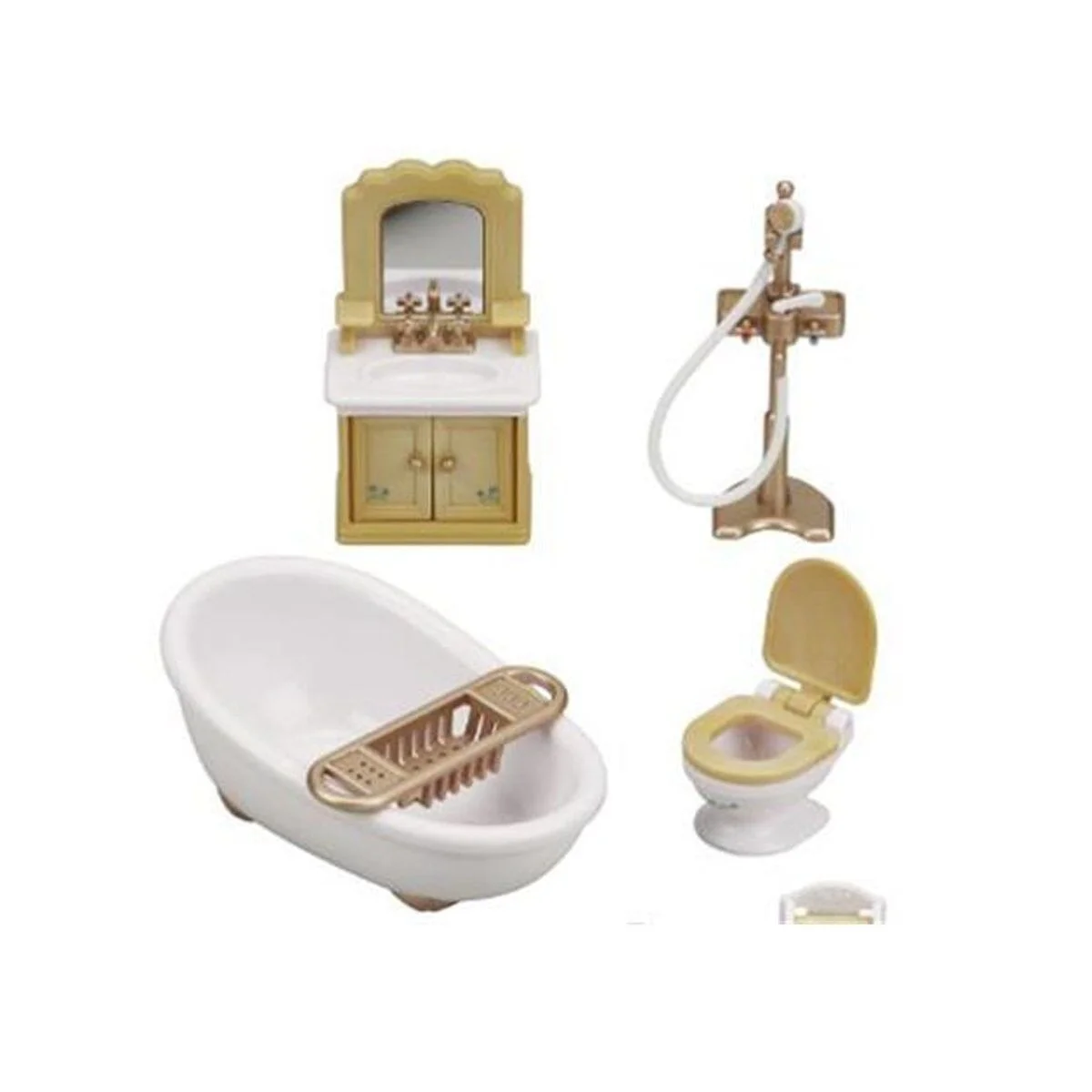 5286 Sylvanian Families, Banyo Seti, 20 parça ,+3 yaş, figürler ayrı satılır. Fiyatı, Yorumları ve Özellikleri