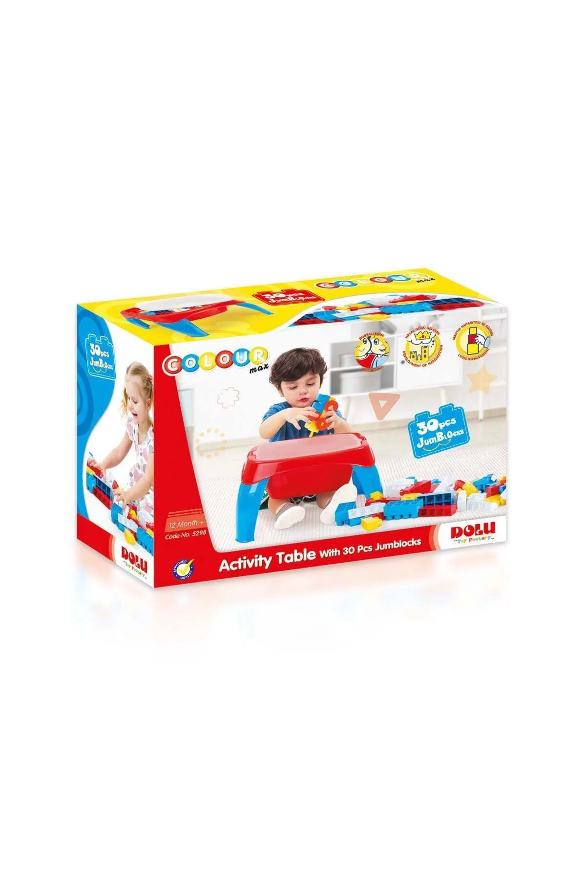5298 Aktivite Oyun Masasi 30Pcs Mega Blok