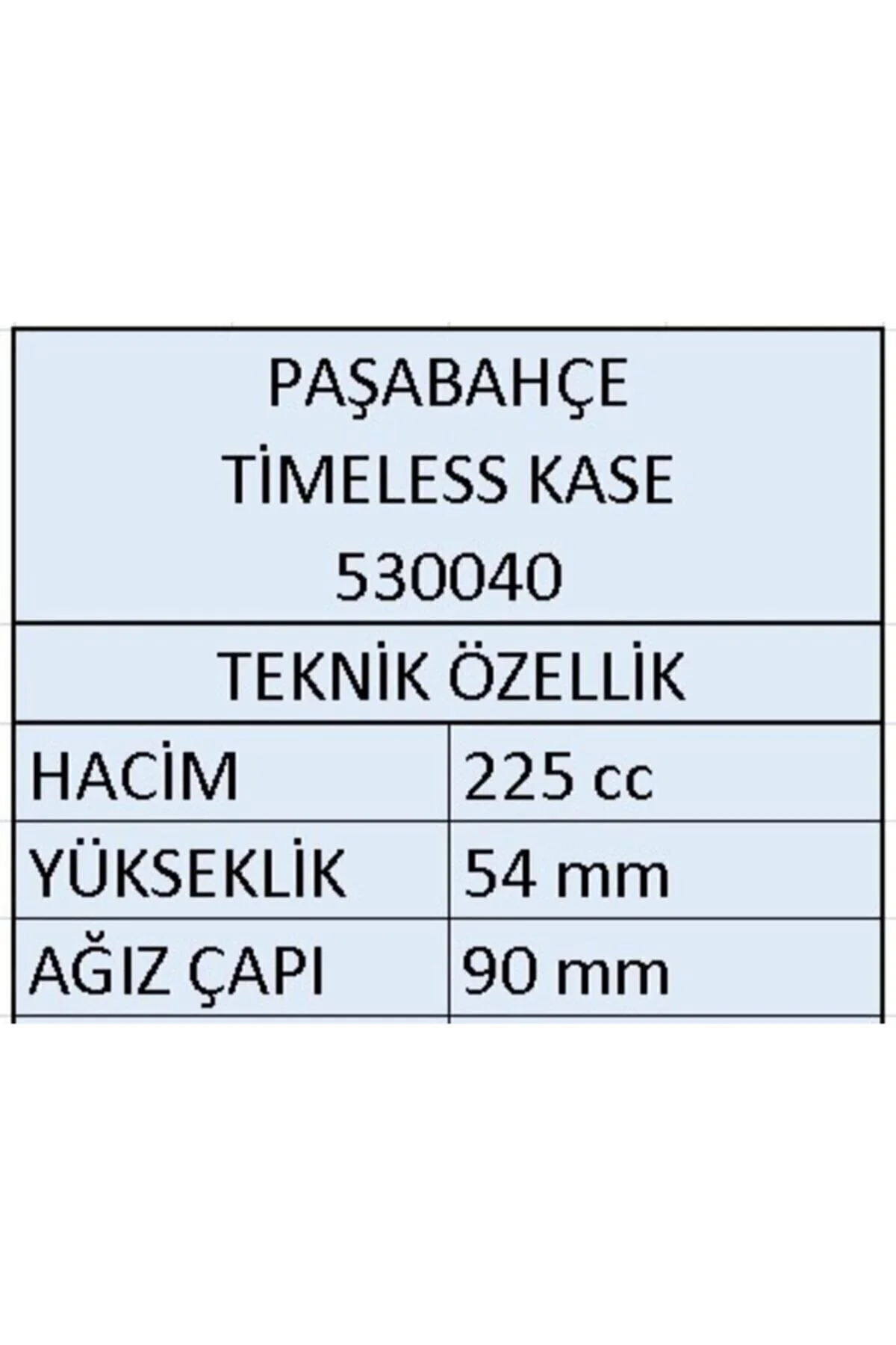 530040 Timeless Çerezlik 12 Adet