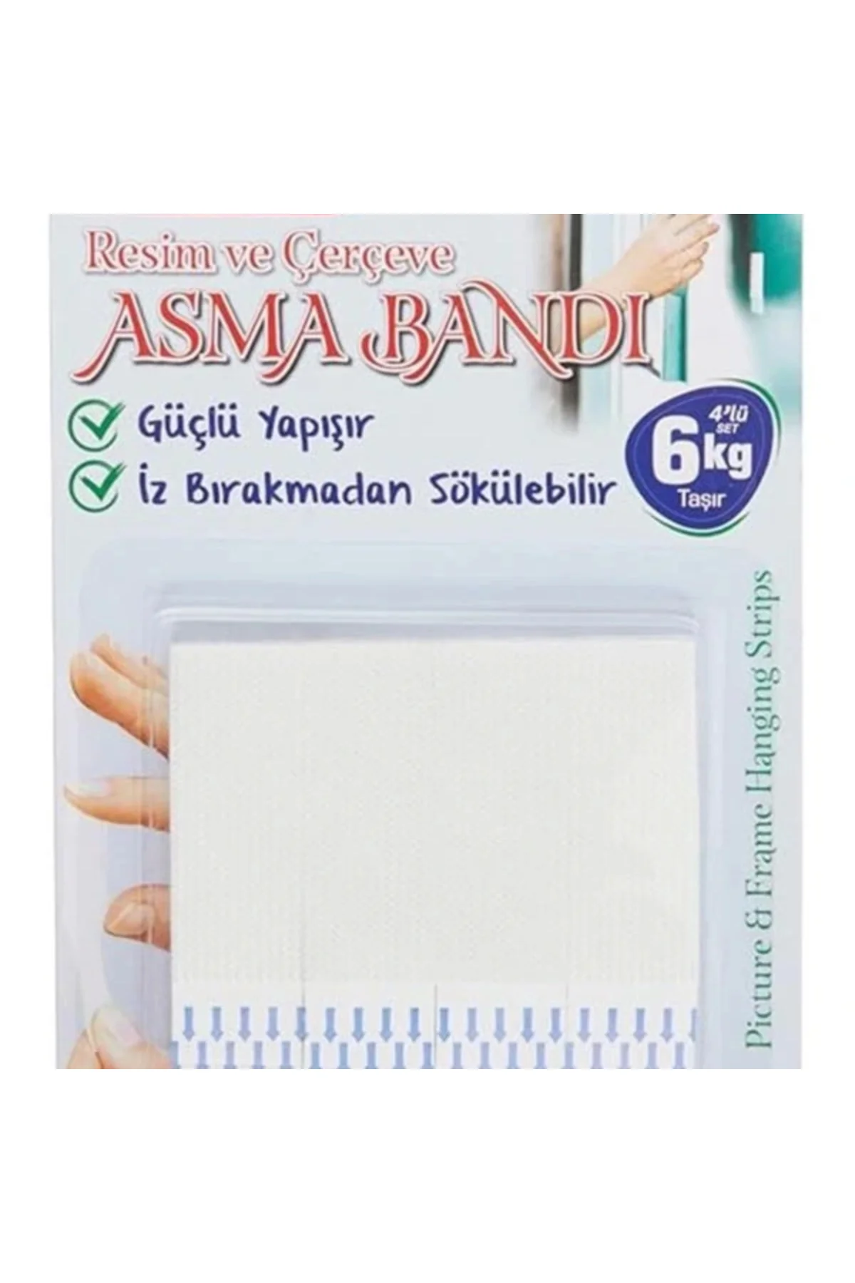 53.01.082 Resimli Çerçeve 4'lü Cırt Bant