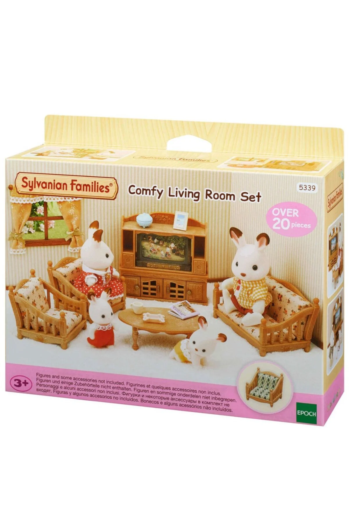 5339 Sylvanian Families Oturma Odası Seti +3 yaş figür dahil değil