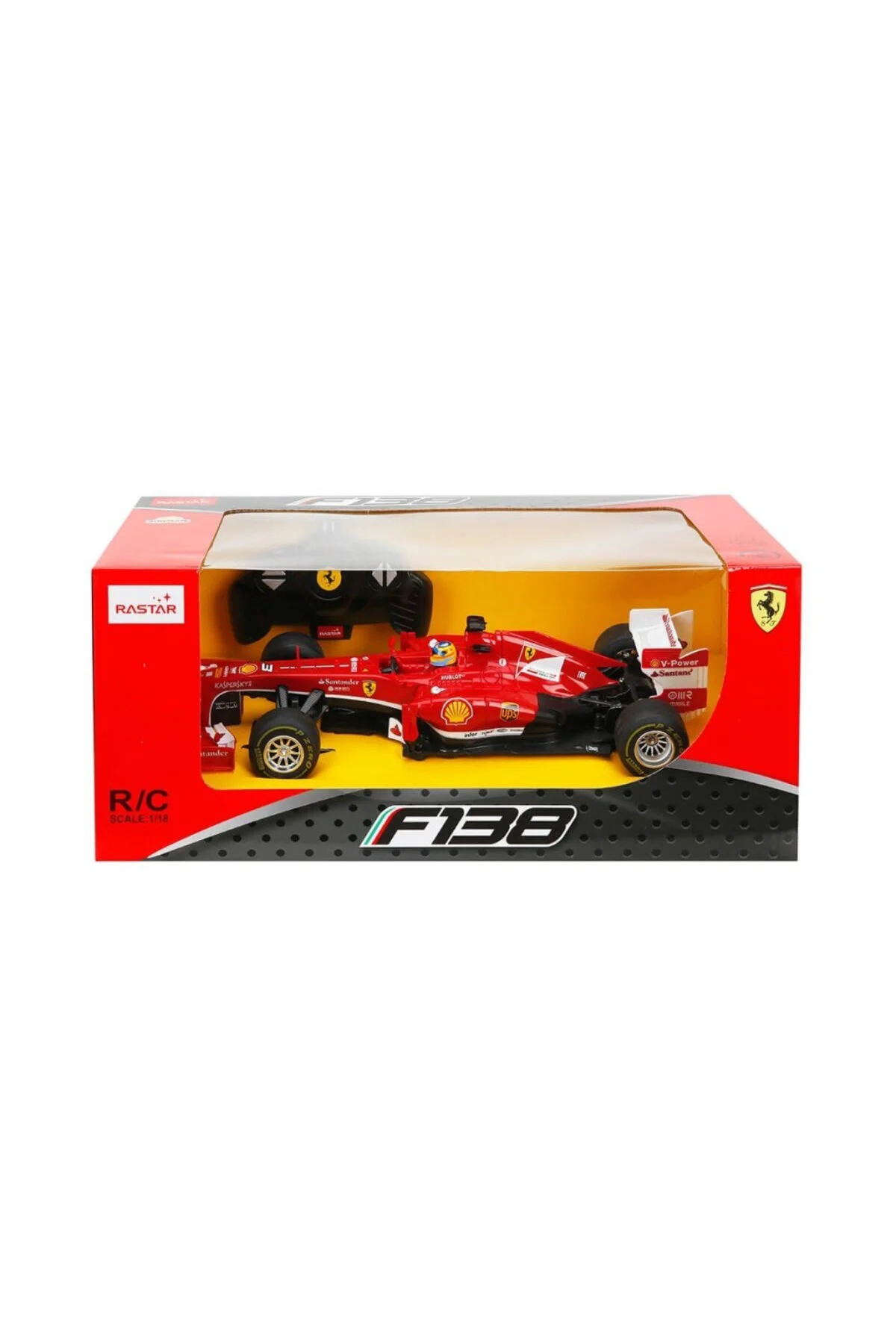 53800 , 1:18 Ferrari F138 Uzaktan Kumandalı Formula1