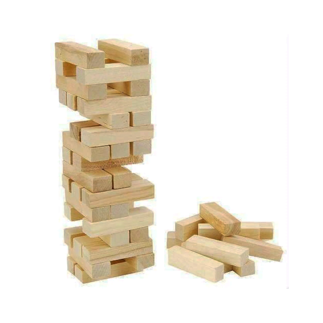54 PARÇA  AHŞAP DENGE JENGA OYUNU (4741)