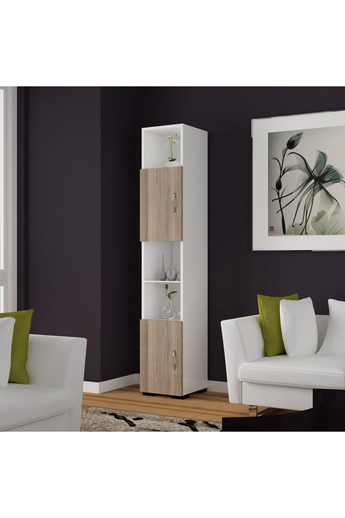 54 x 110 x 32 cm Kiler Dolabı Ofis Dolabı Çok Amaçlı Ofis Dolabı 