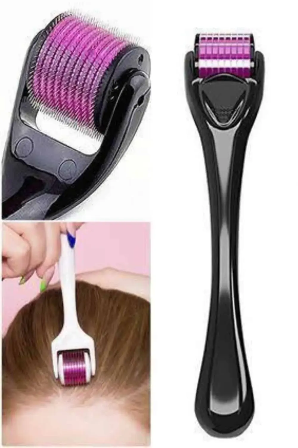 540 Iğneli Derma Roller 1Mm Titanyum Uçlu Saç Kaş Serum Kullanımı