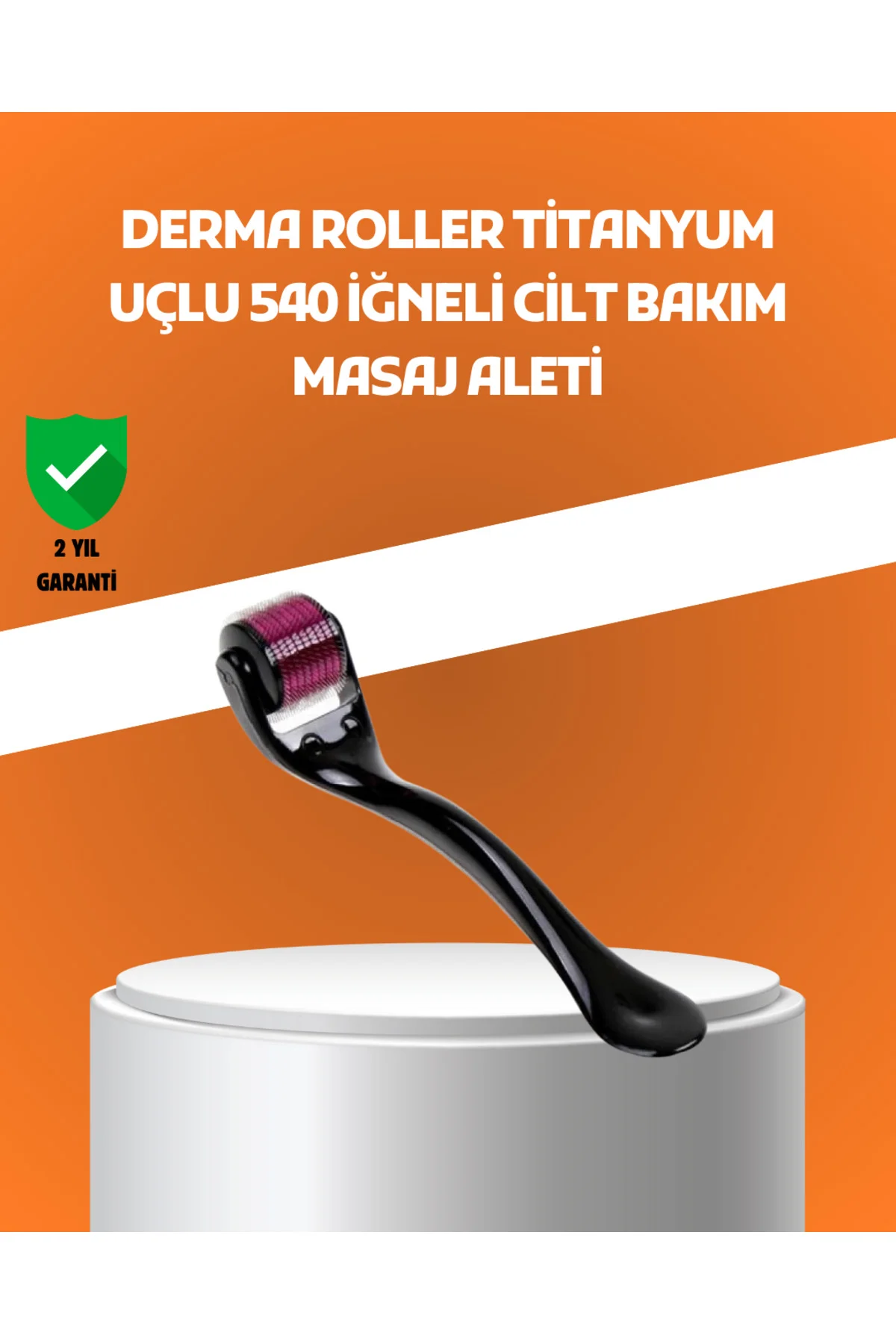540 İğneli Titanyum Dermaroller Profesyonel Ev Tipi Cilt Yenileme