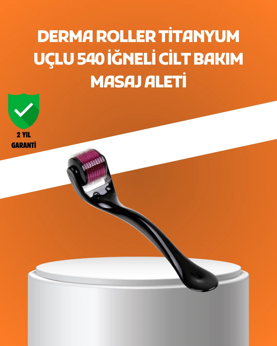 540 İğneli Titanyum Dermaroller Profesyonel Ev Tipi Cilt Yenileme Aparatı 540 İğneli Titanyum Dermaroller Profesyonel Ev Tipi Cilt Yenileme Aparatı