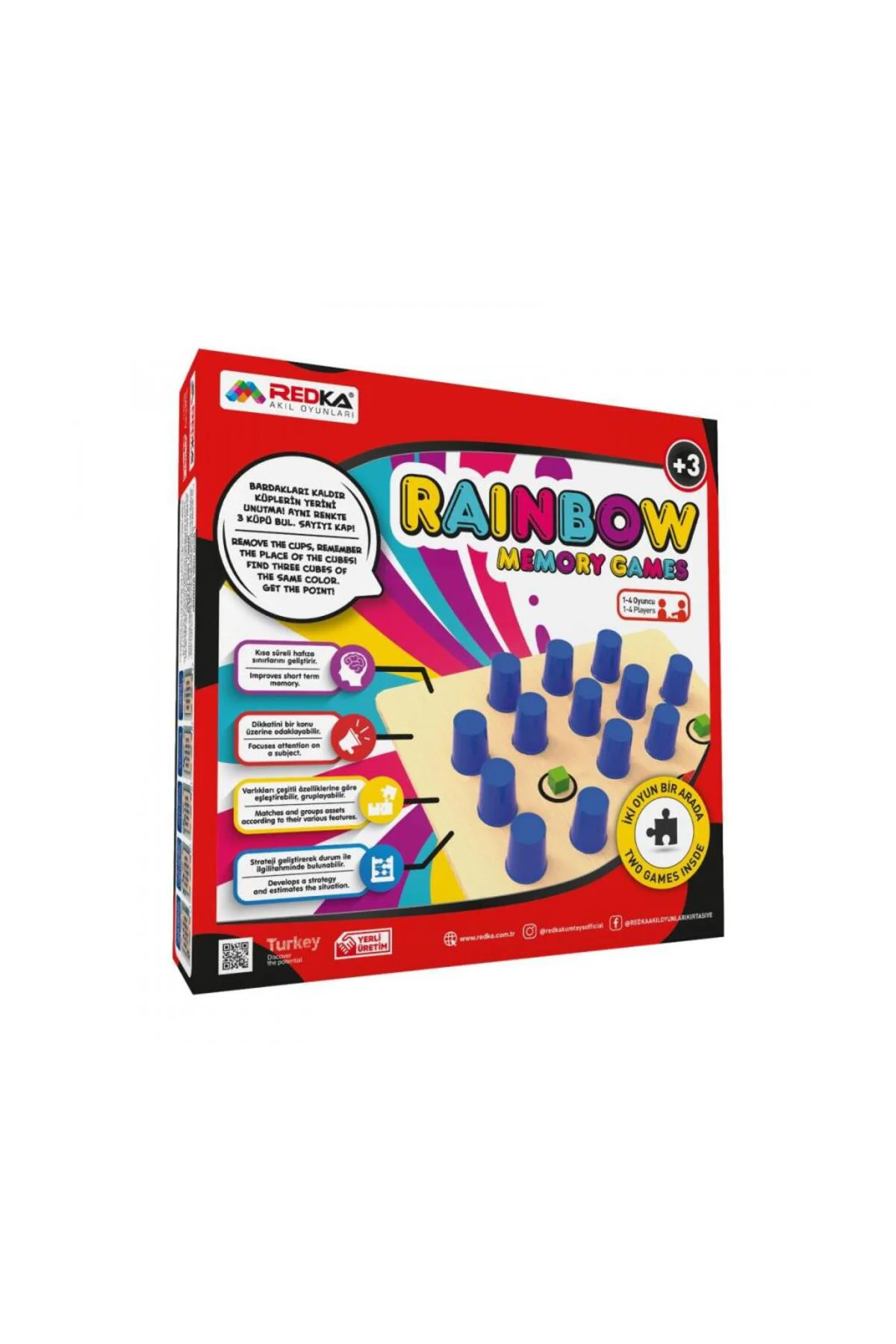 5440 , Rainbow Zeka ve Strateji Oyunu/Bay Her Telden/ Bay Her Telden