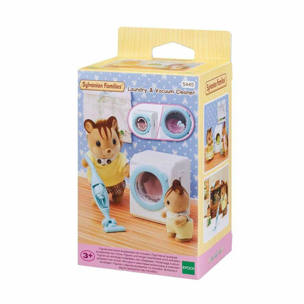 5445 Sylvanian Families Çamaşır Makinesi ve Süpürge +3 yaş figür 5445 Sylvanian Families Çamaşır Makinesi ve Süpürge +3 yaş figür