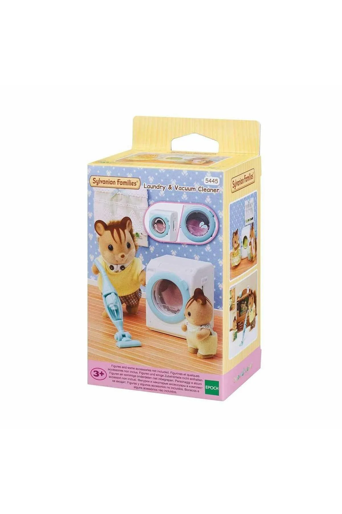 5445 Sylvanian Families Çamaşır Makinesi Ve Süpürge +3 Yaş Figür Dahil Değil