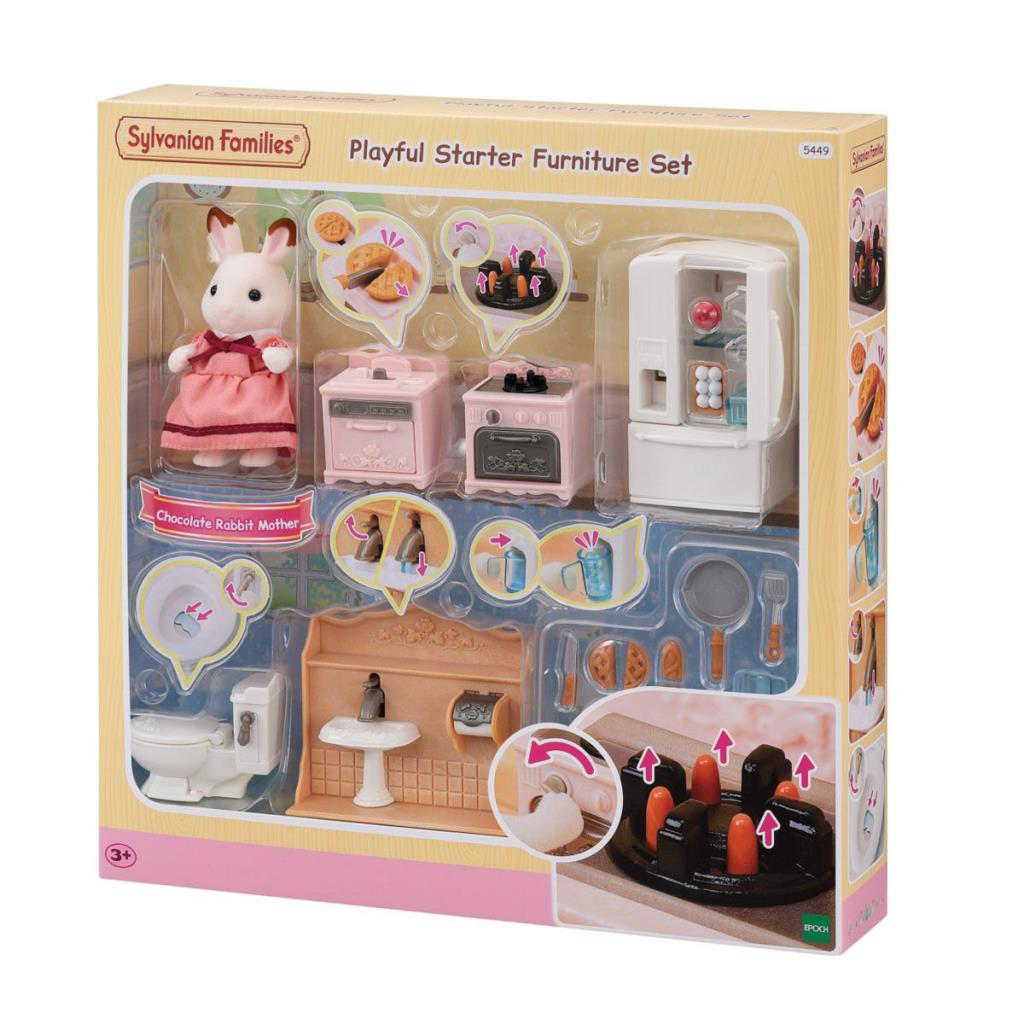 5449 Sylvanian Families Mobilya Seti -figürler dahil değil +3 yaş 5449 Sylvanian Families Mobilya Seti -figürler dahil değil +3 yaş