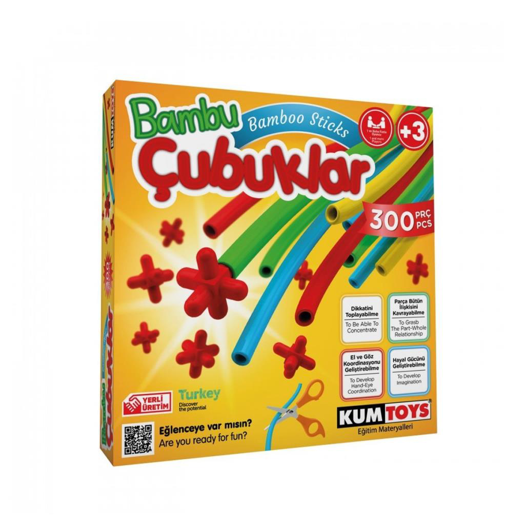 5462 Bambu Çubuklar - 300 parça / +3 yaş