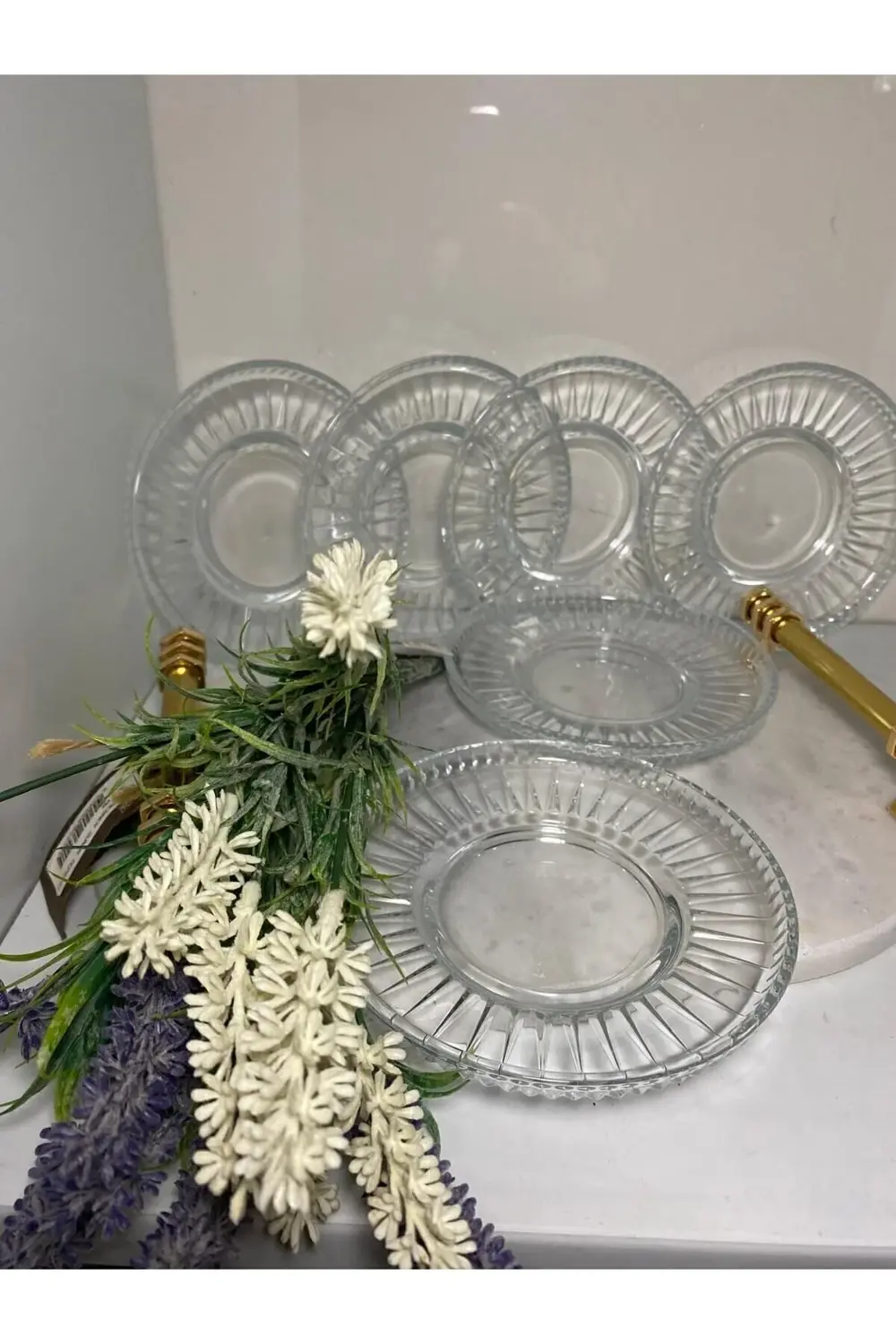 54771 Elysıa Çay Tabagı 6lı