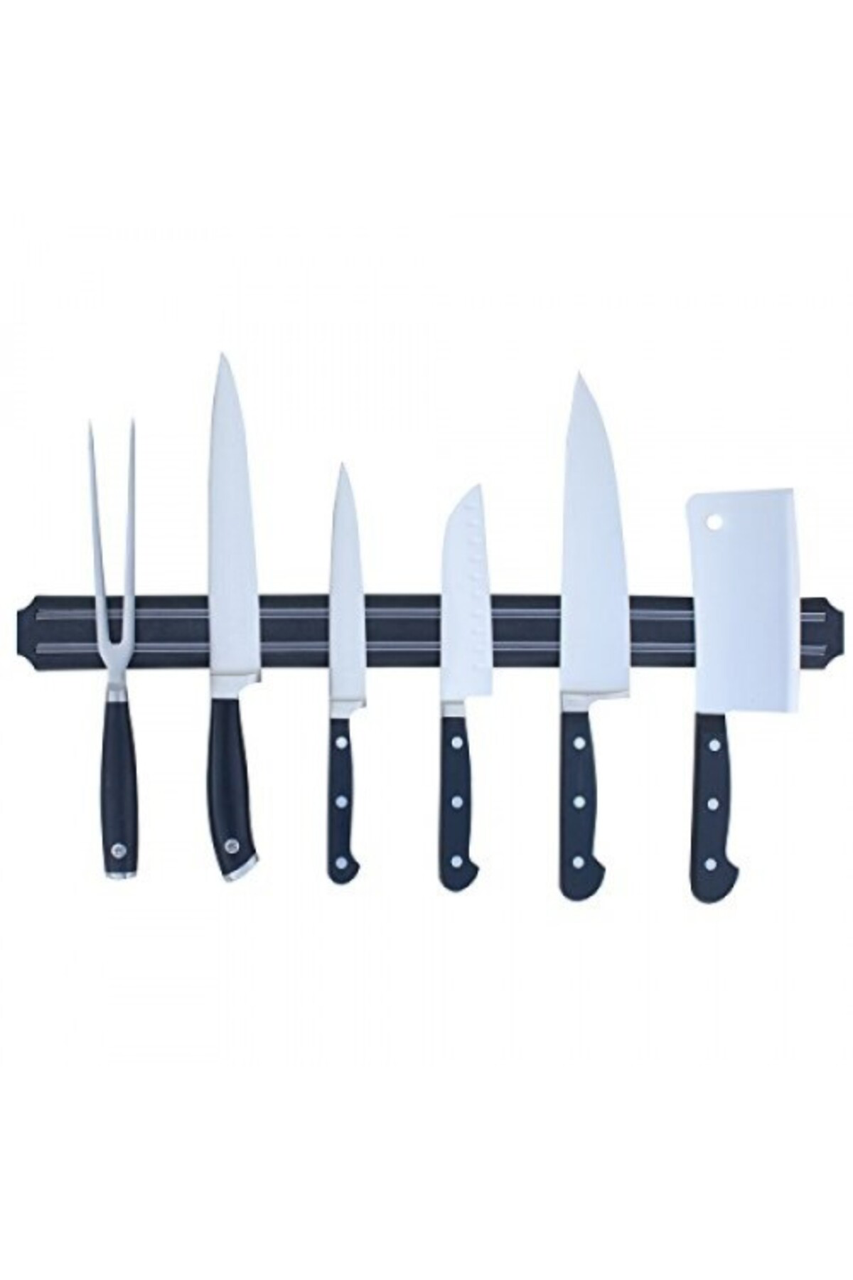 55 Cm Mıknatıslı Bıçak Stand Tutucu Bıçak Askı Duvara Monte Şef E