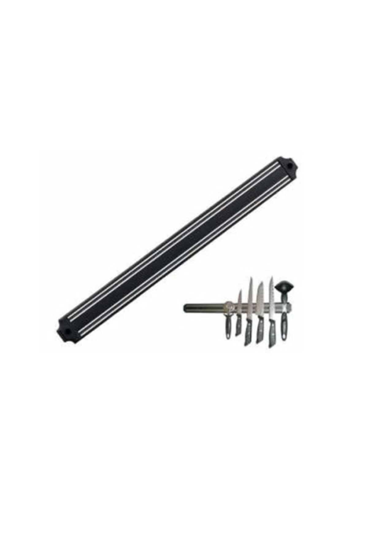 55 Cm Mıknatıslı Bıçak Stand Tutucu Bıçak Askı Duvara Monte Şef E