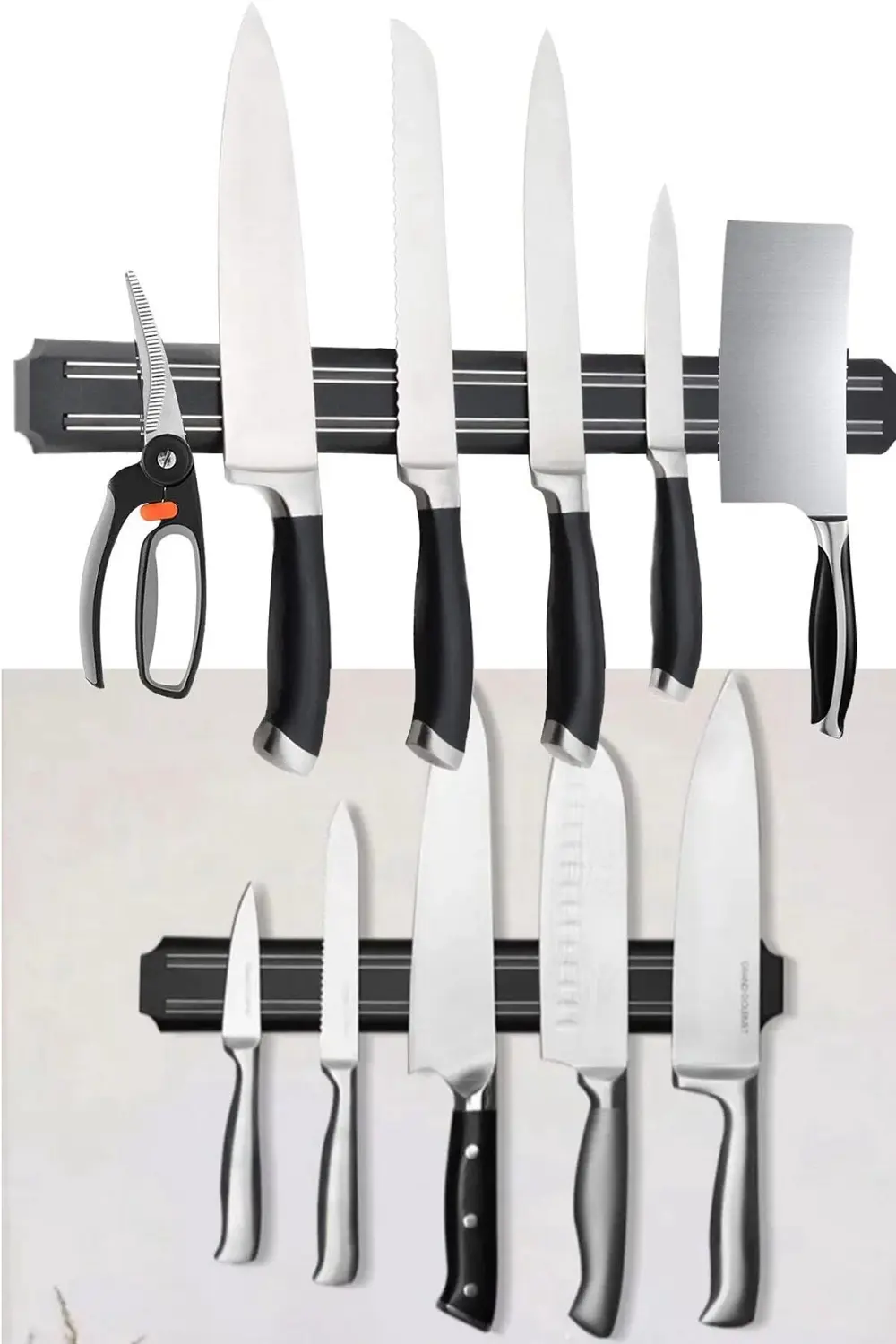 55 cm Mıknatıslı Metal Bıçak ve Alet Tutucu, Güçlü ve Pratik Kull