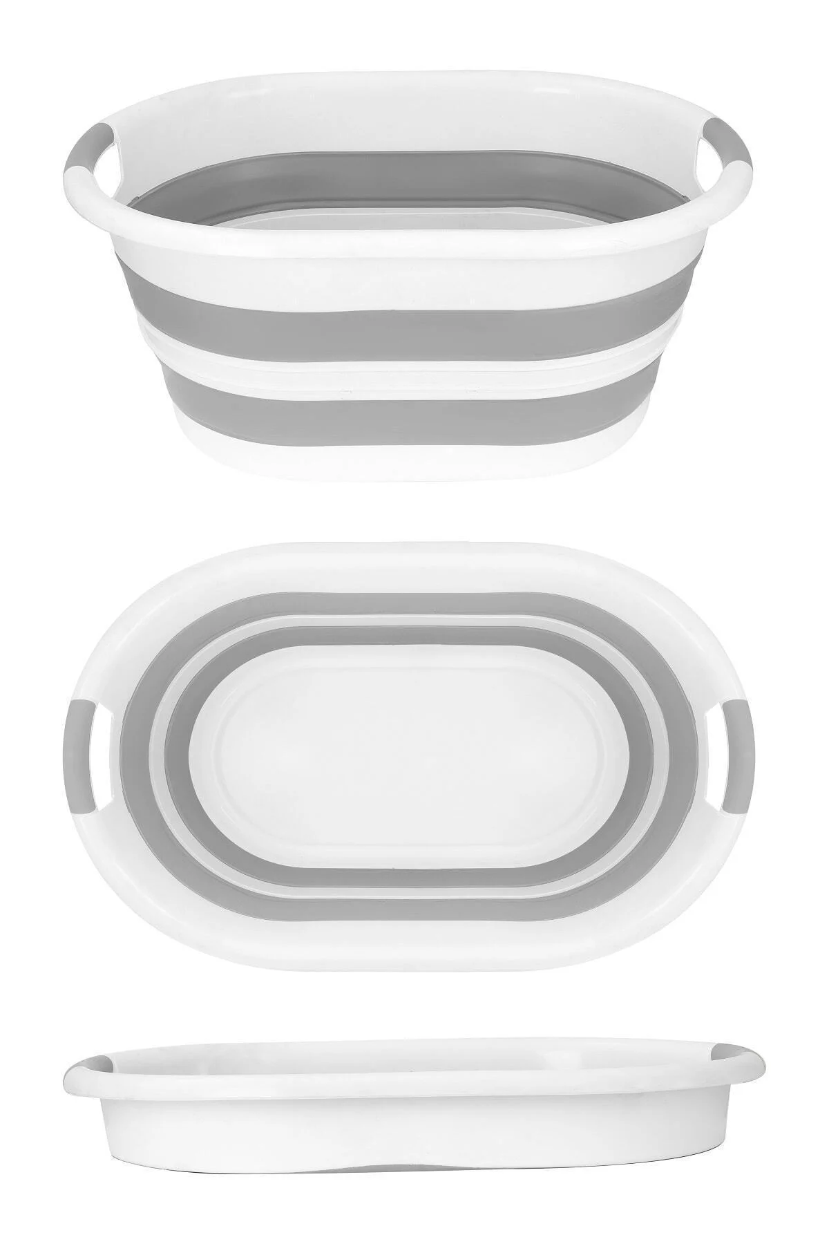 55 x 35 Katlanabilir Silikon Çamaşır Sepeti - Magic Vip Akordiyon