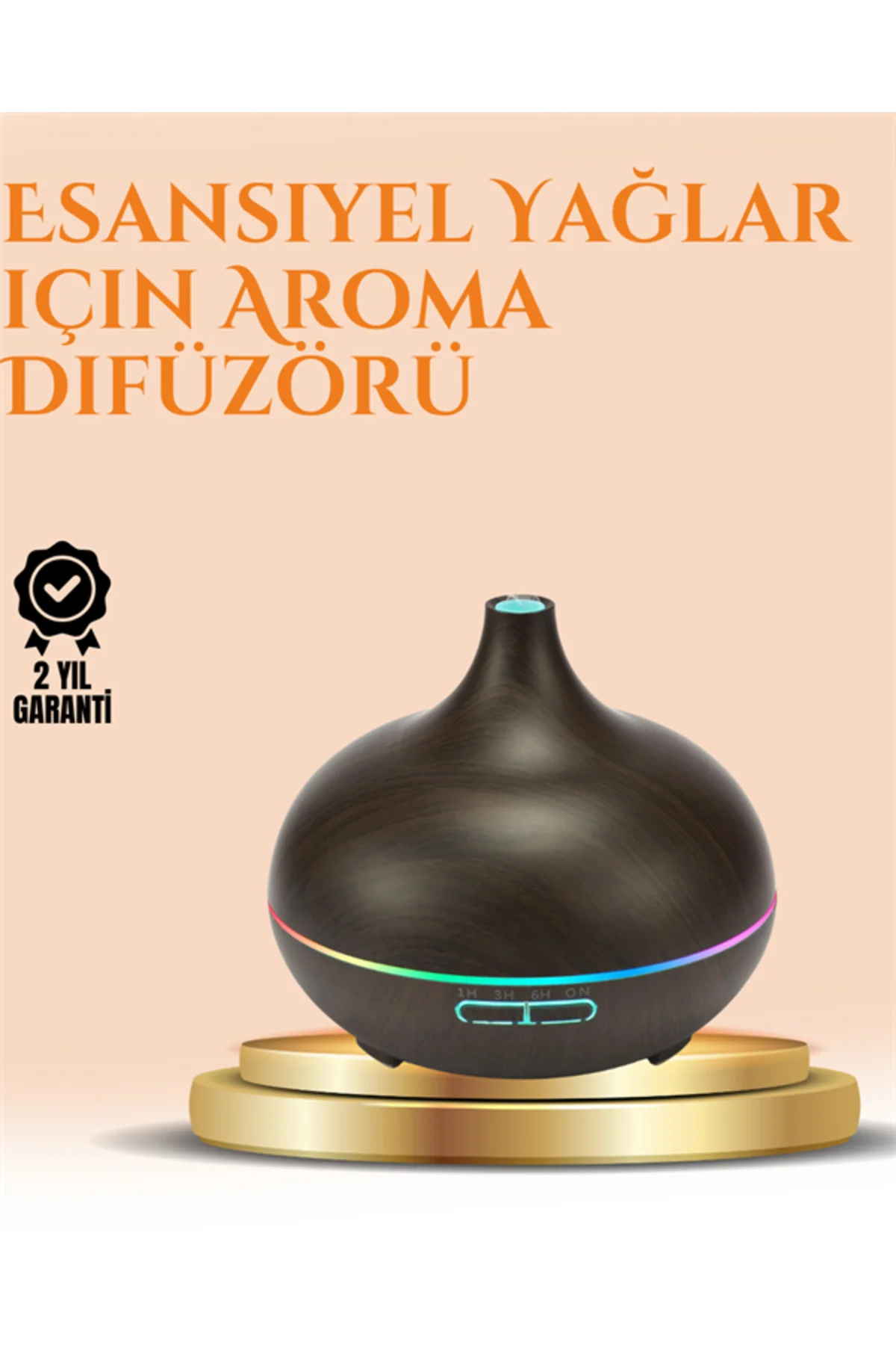 550 Ml Ultrasonik Yağ Difüzörü Ve Soğuk Buhar Nemlendirici 550 Ml Ultrasonik Yağ Difüzörü Ve Soğuk Buhar Nemlendirici