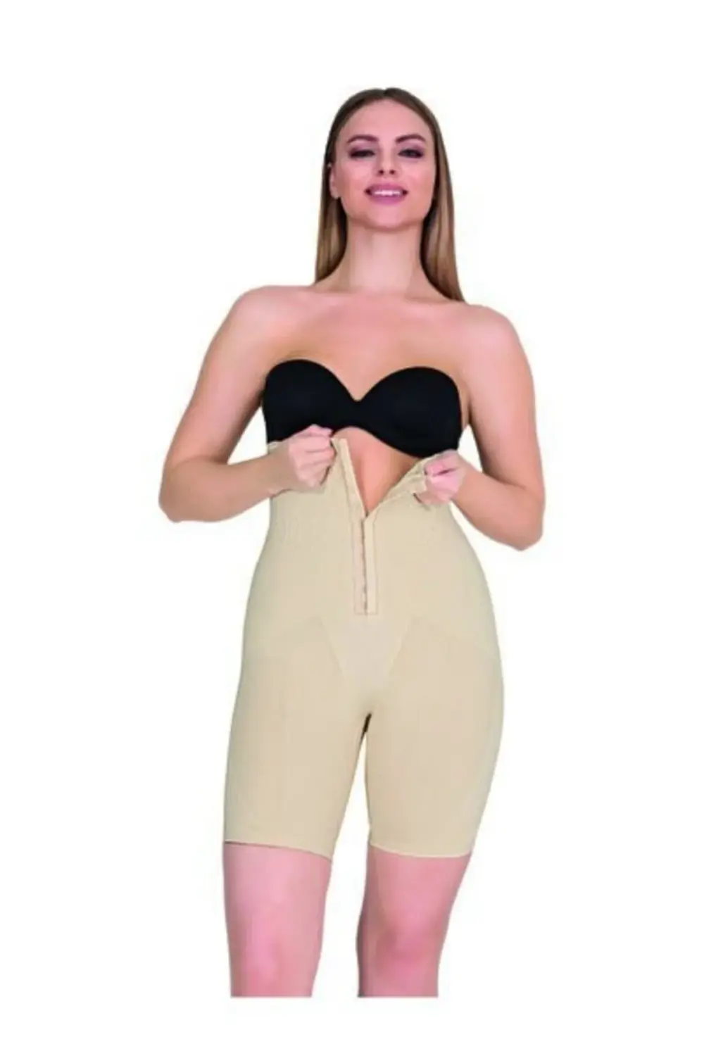 5524 Agraflı Yüksek Bel Paçalı Korse