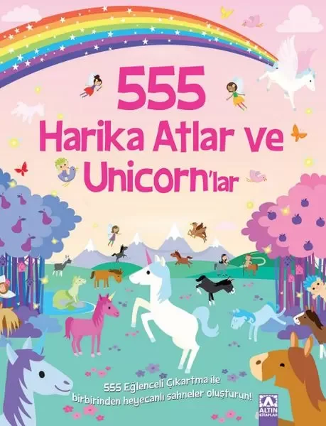 555 Eğlenceli Çıkartma - Harika Atlar ve Unicorn’lar Fiyatı, Yorumları ve Özellikleri