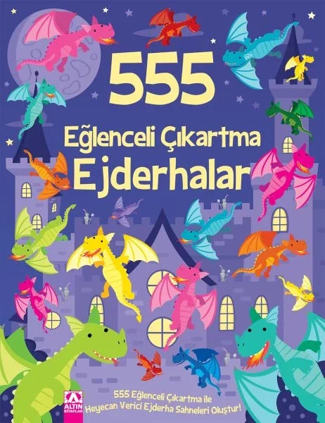 555 Eğlenceli Çıkartma - Ejderhalar Fiyatı, Yorumları ve Özellikleri