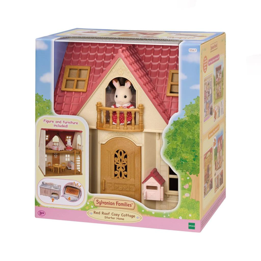 5567 Sylvanian Families Kırmızı Çatılı Başlangıç Evi +3 yaş 5567 Sylvanian Families Kırmızı Çatılı Başlangıç Evi +3 yaş