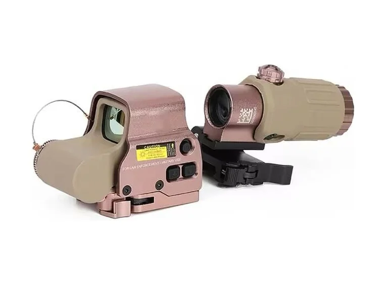 558-g43 Xps2 Hedef İşaretleyici Red Dot - Holografik Nişangâh, 5x Büyütmeli Set Çöl Rengi Lisinya Diğer