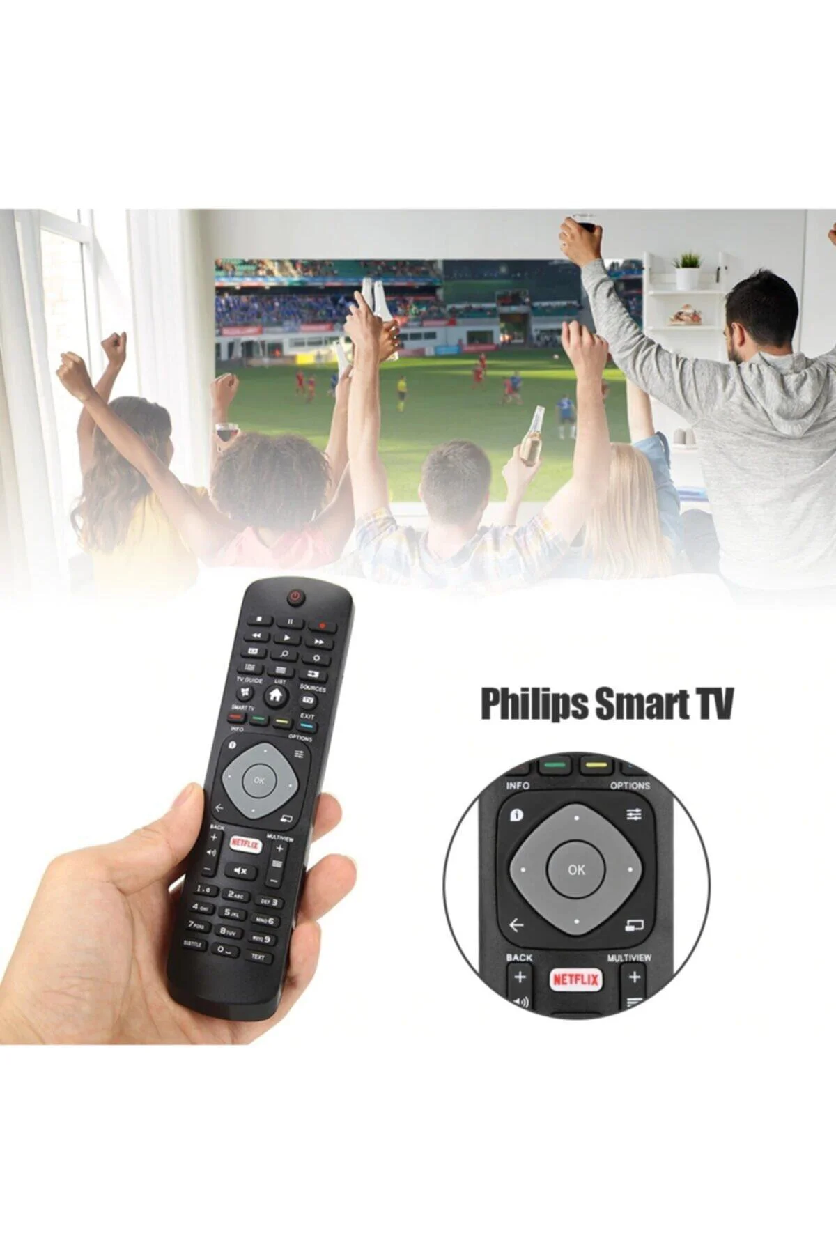 55pfl8008 Smart Led Tv Kumandası