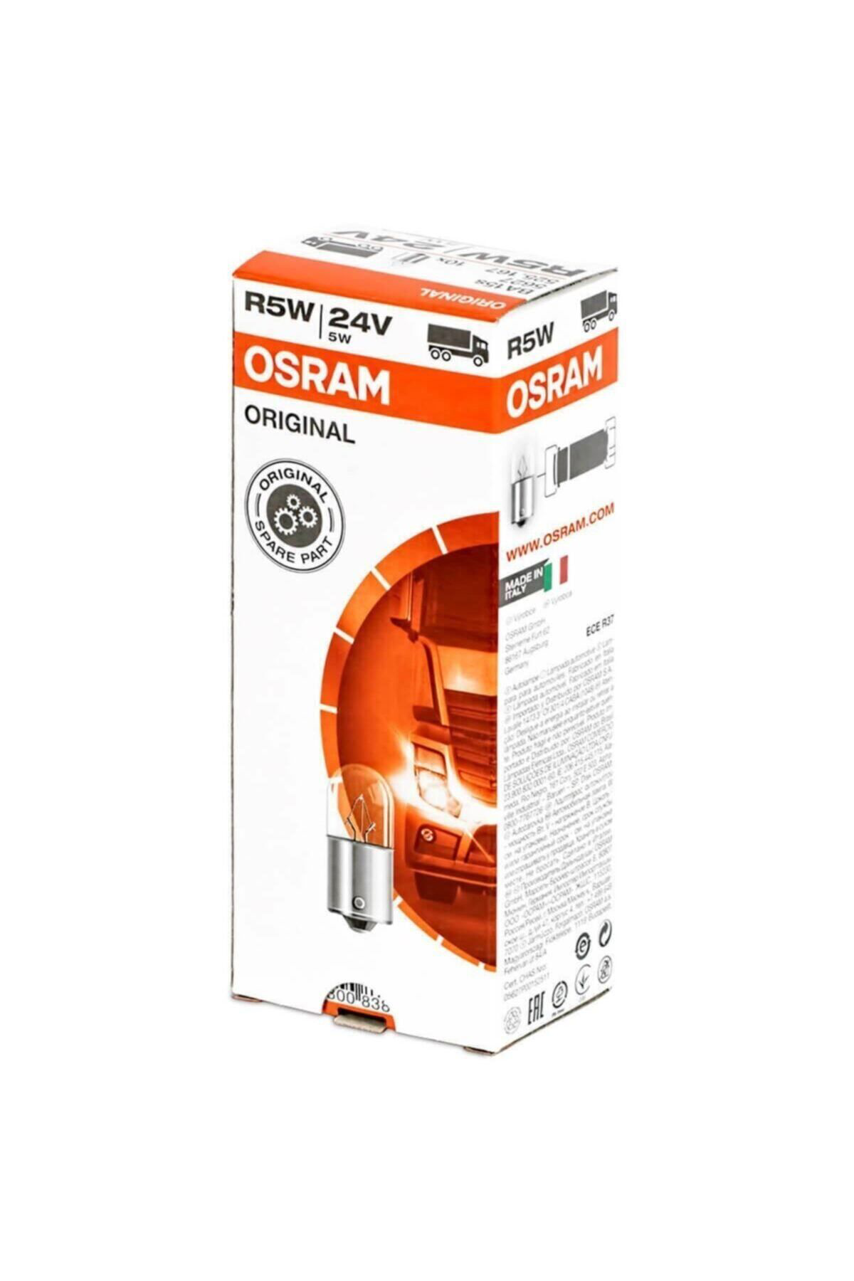 Osram 5627 R5w 24 Volt 67 Ampul 5Watt 10 Adet